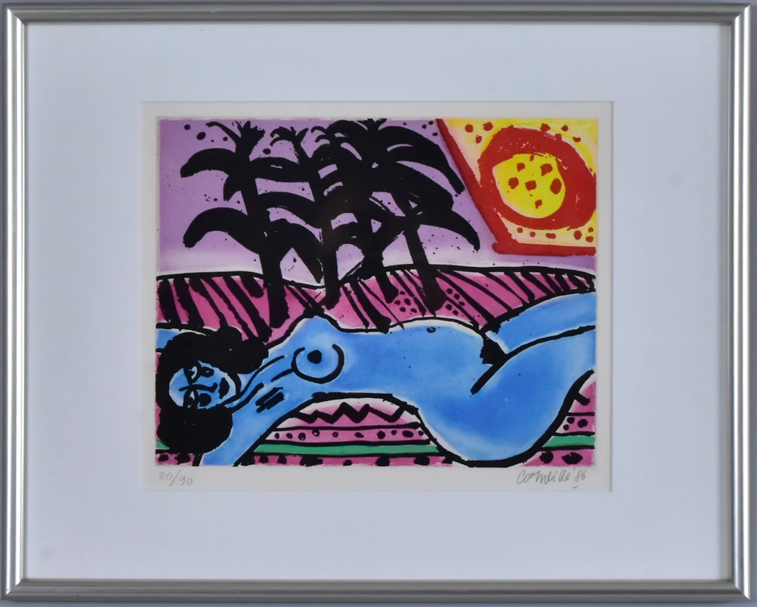 GUILLAUME VAN BEVERLOO, "CORNEILLE". Färgetsning.