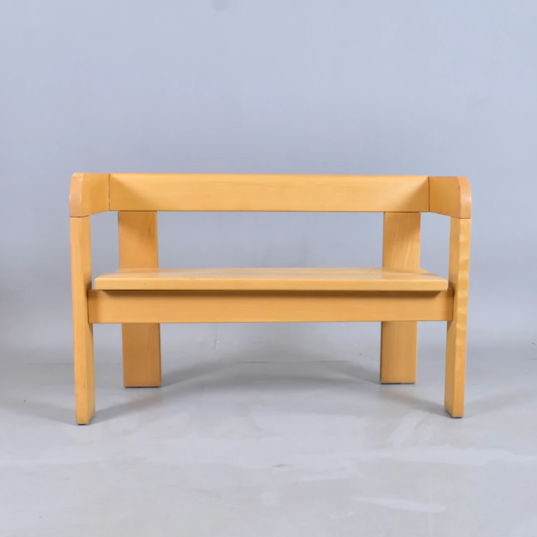 STEFAN PRYDE. Soffa, trä, Skandi-Form, 1980.