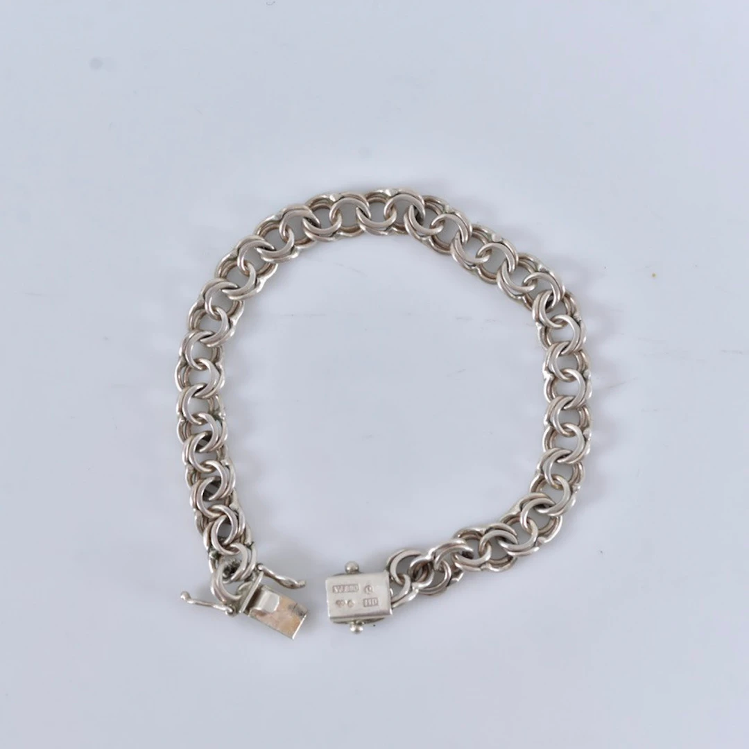 ARMBAND, bismarck, silver, Victor Janson Lindesberg 1983.
