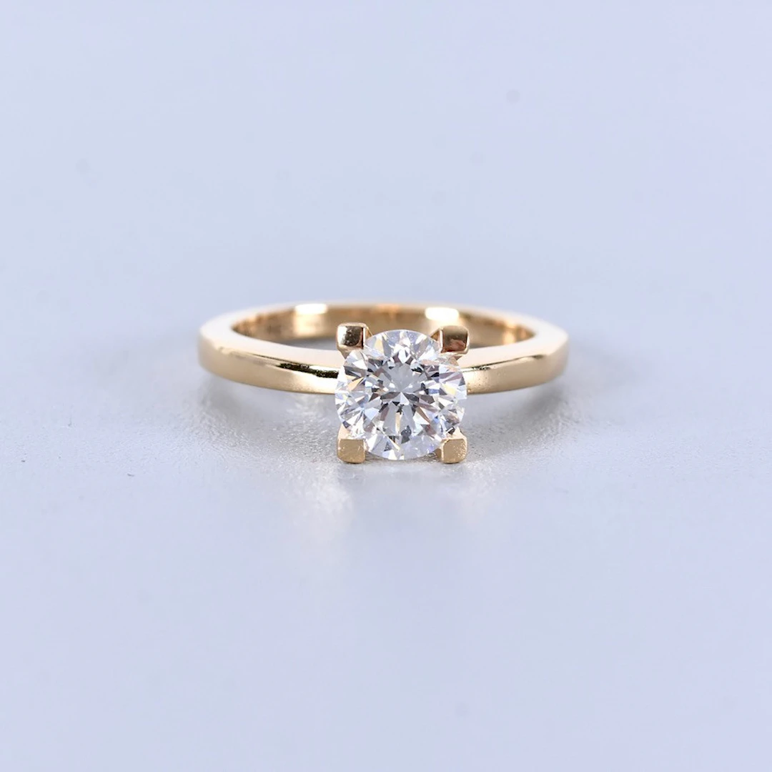 DIAMANTRING, 1,00ct 18K IGI Cert Labgrown.