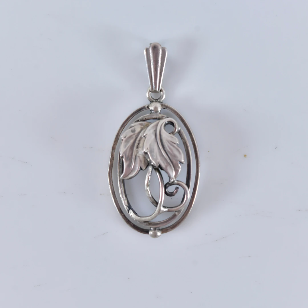 HÄNGE, silver, G Kaplan Stockholm 1952.