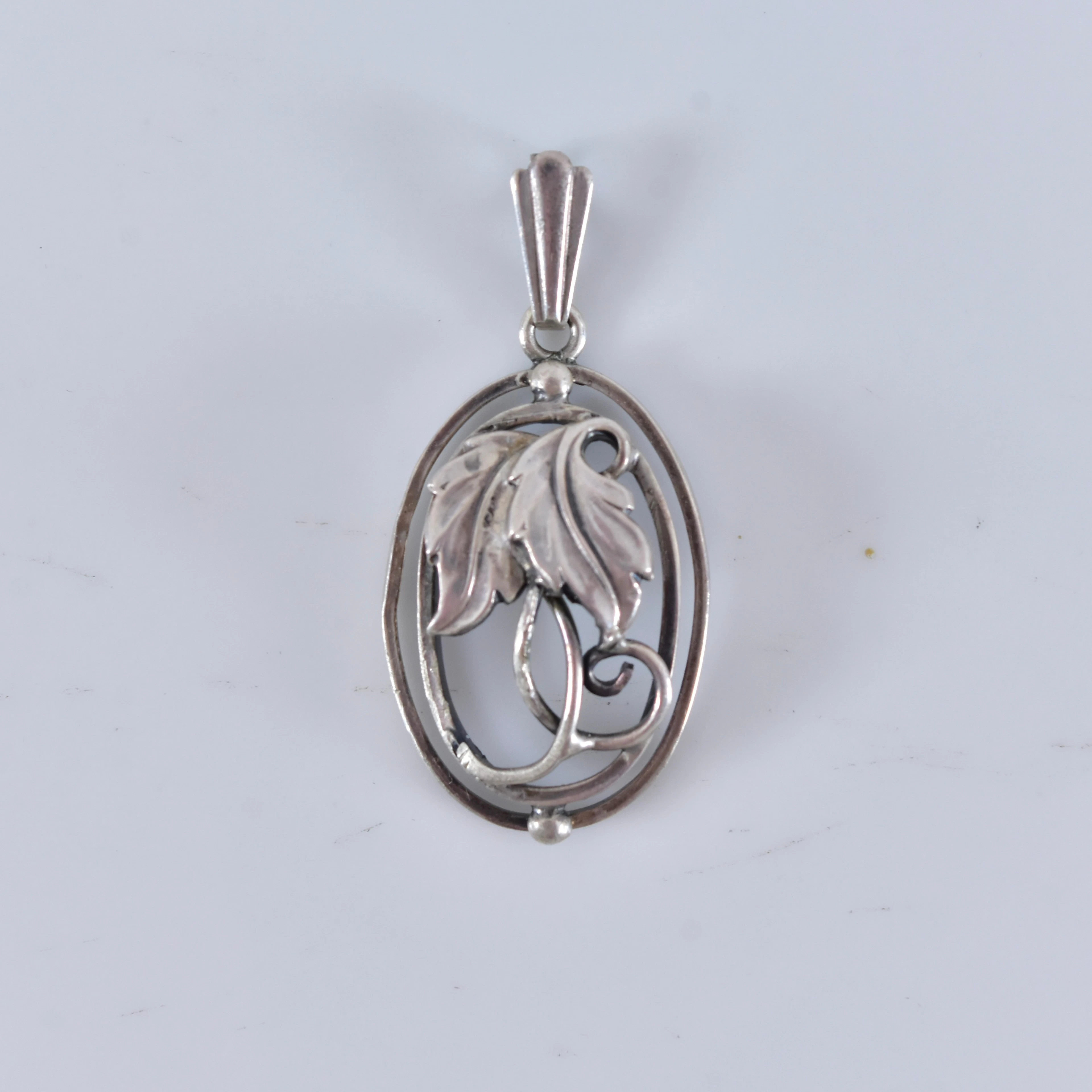 HÄNGE, silver, G Kaplan Stockholm 1952.
