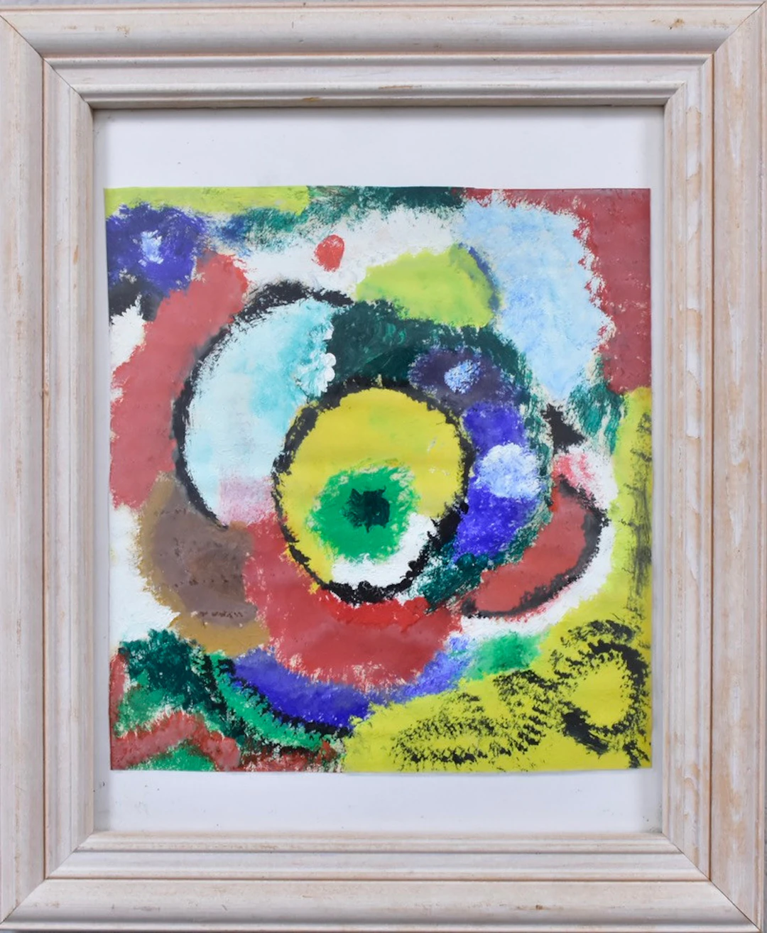 OKÄND KONSTNÄR. Gouache.