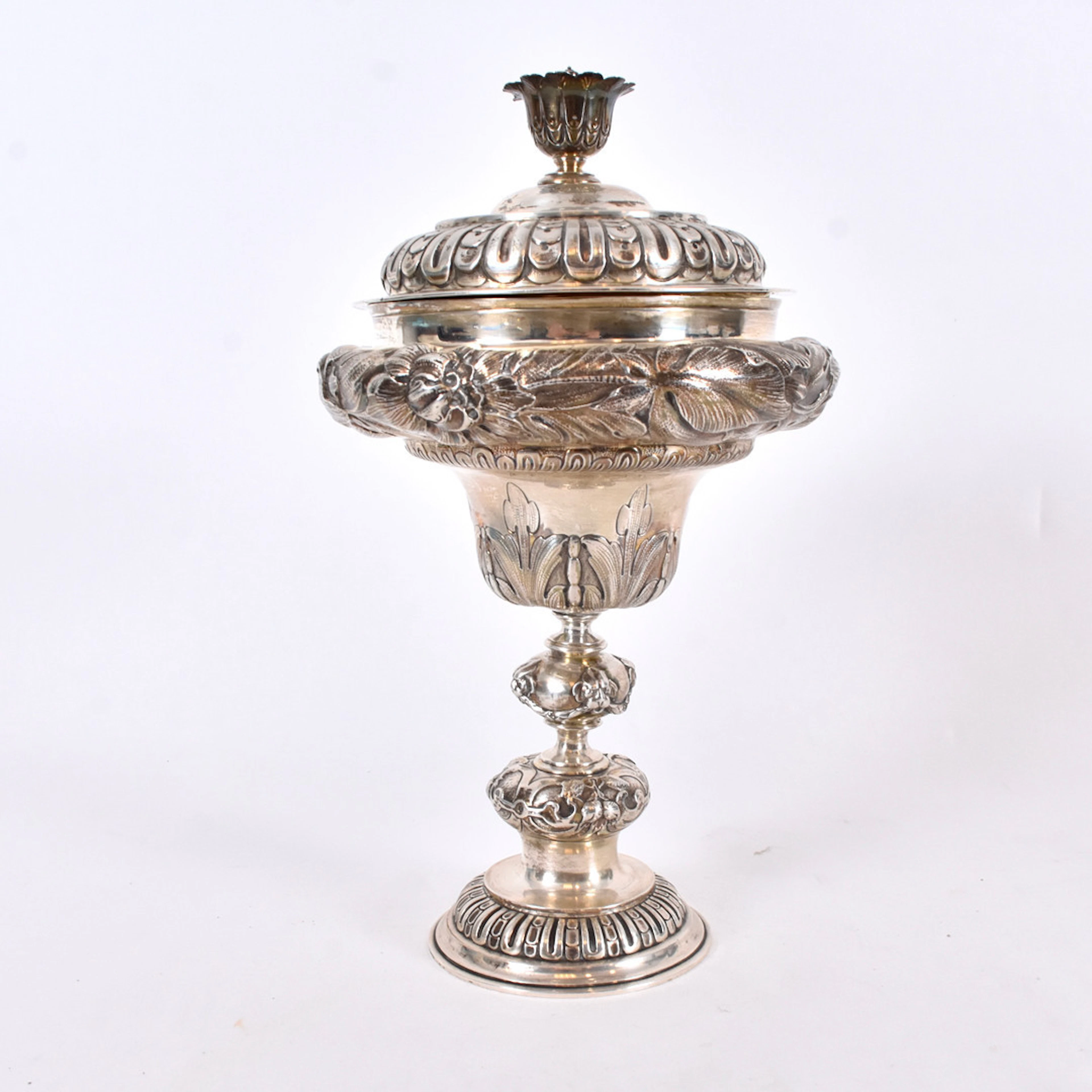 LOCKPOKAL, sterlingsilver, Viktoriansk, England, 1800-talets mitt.