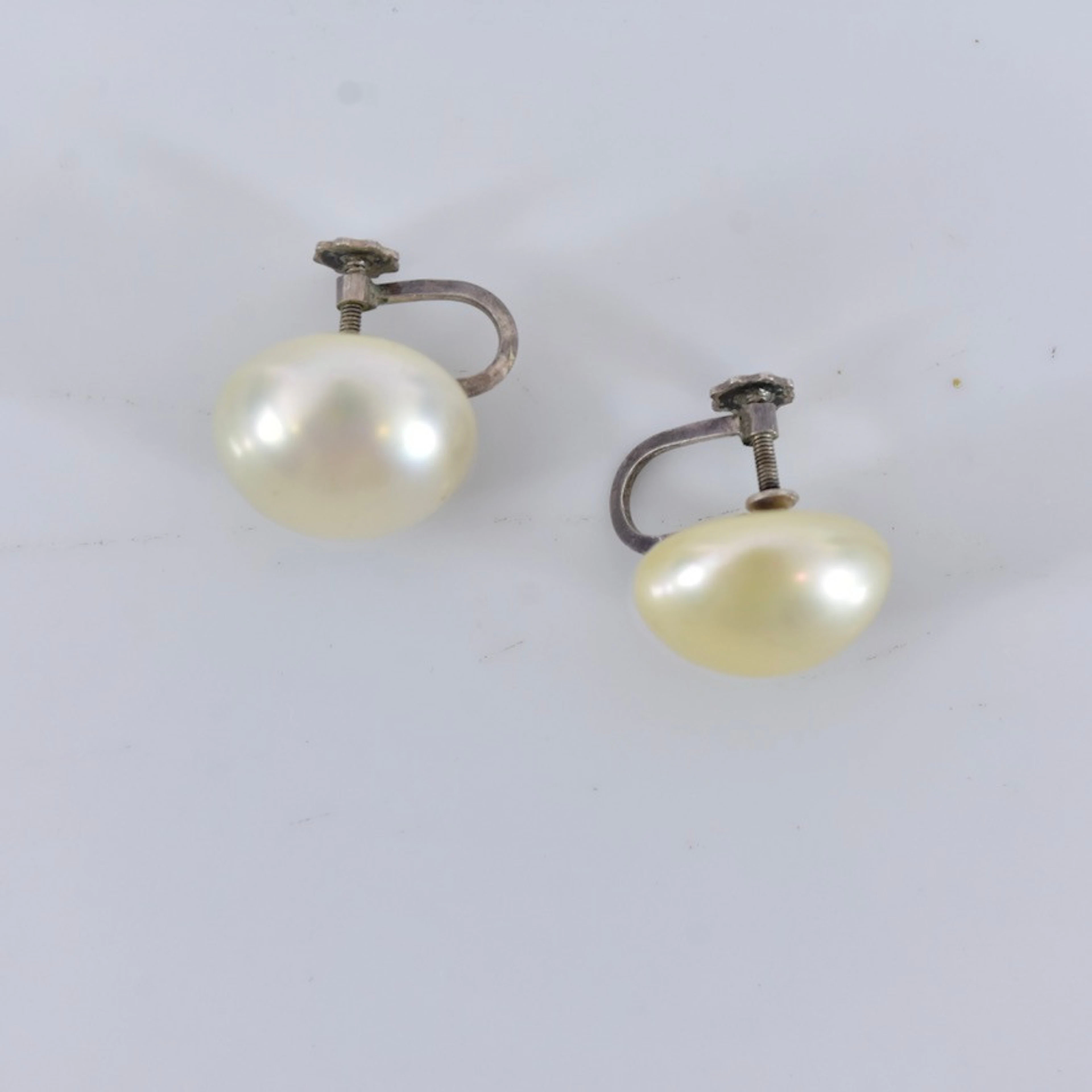 ÖRHÄNGEN, silver, AG Dufva Stockholm 1956.