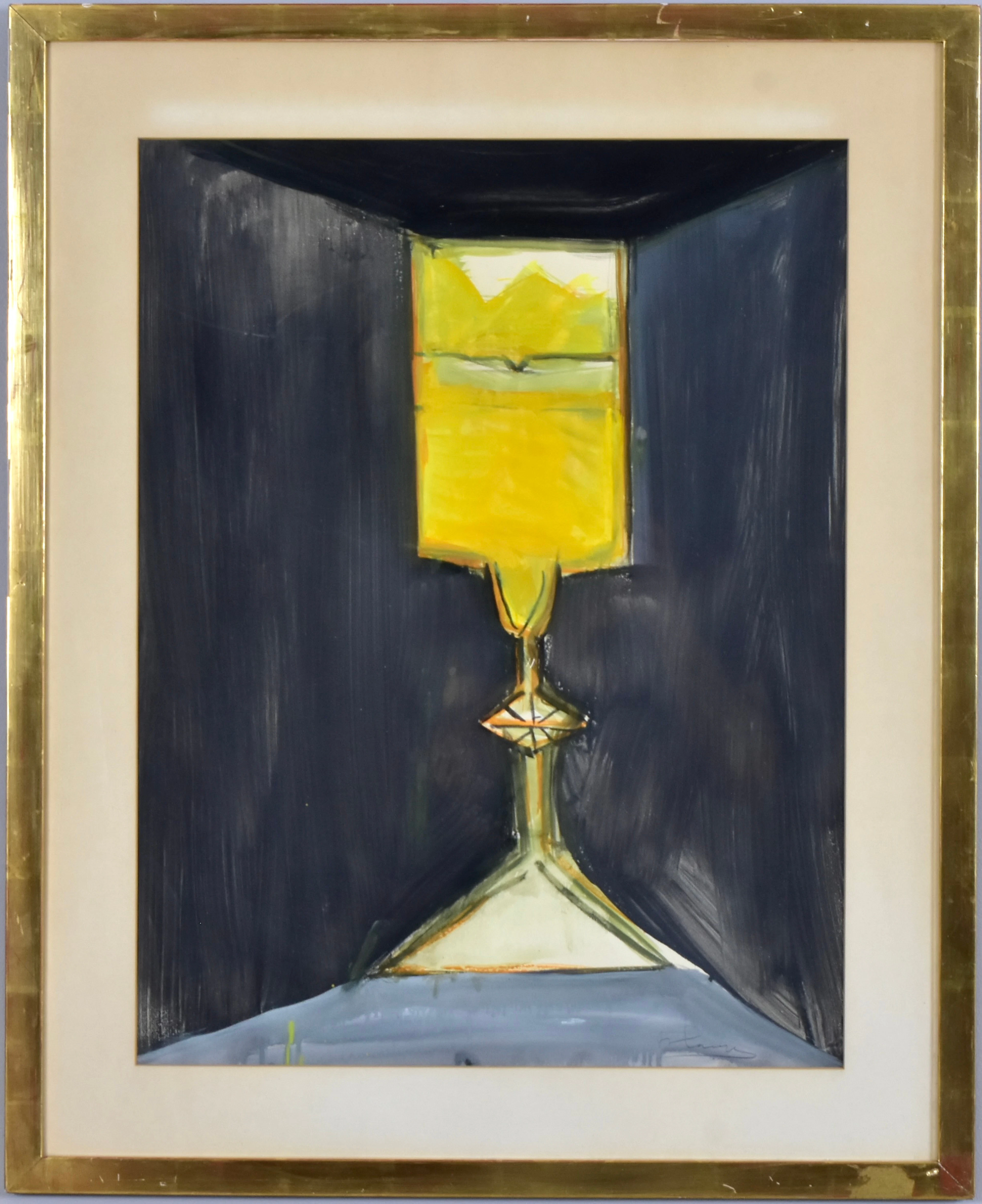 OIDENTIFIERAD KONSTNÄR. Gouache.