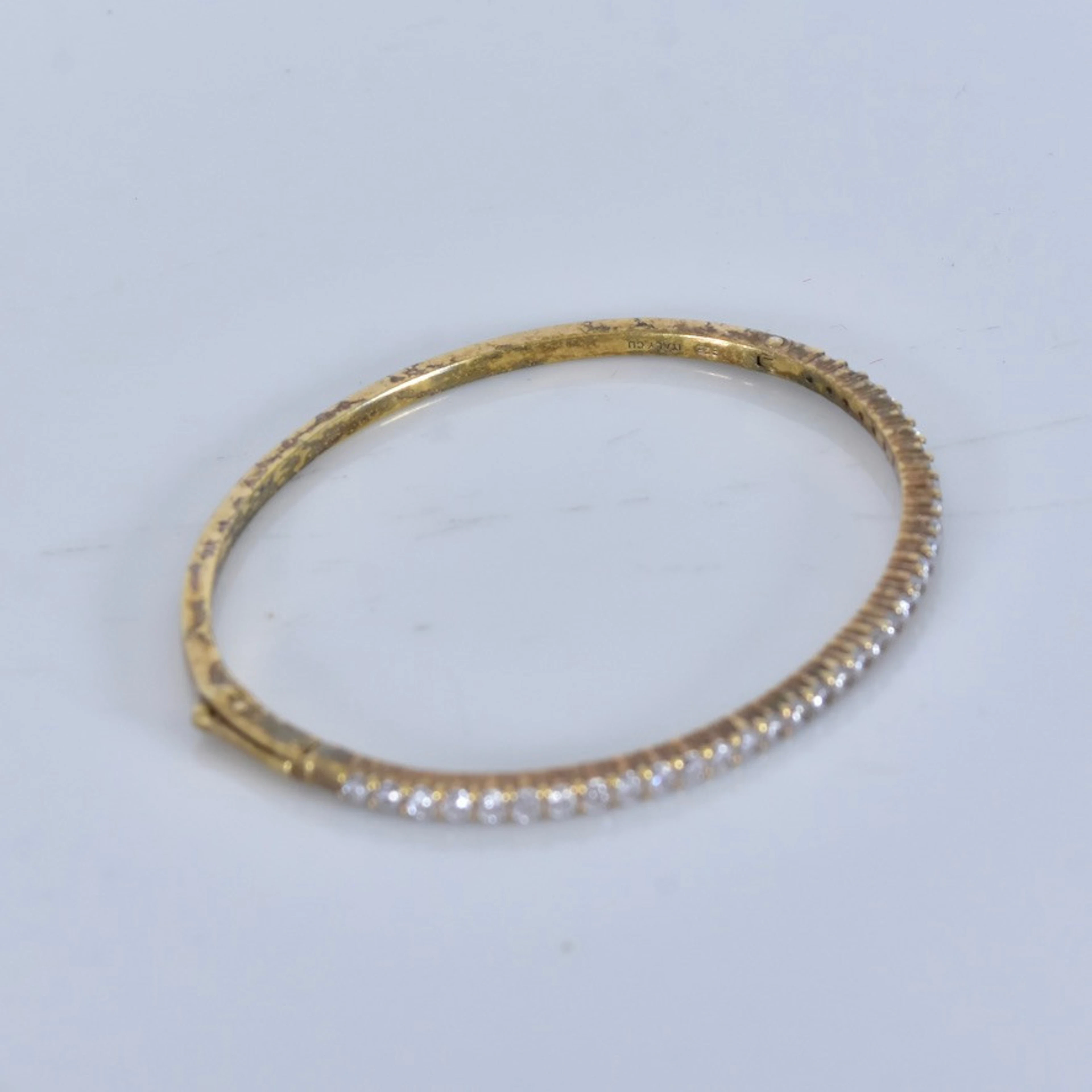 ARMRING, sterlingsilver med stenar.
