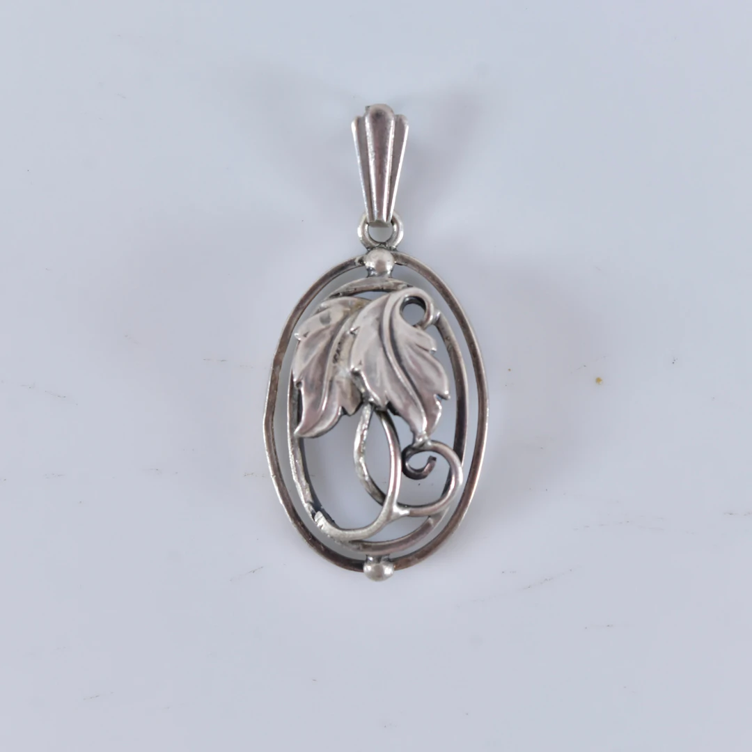 HÄNGE, silver, G Kaplan Stockholm 1952.