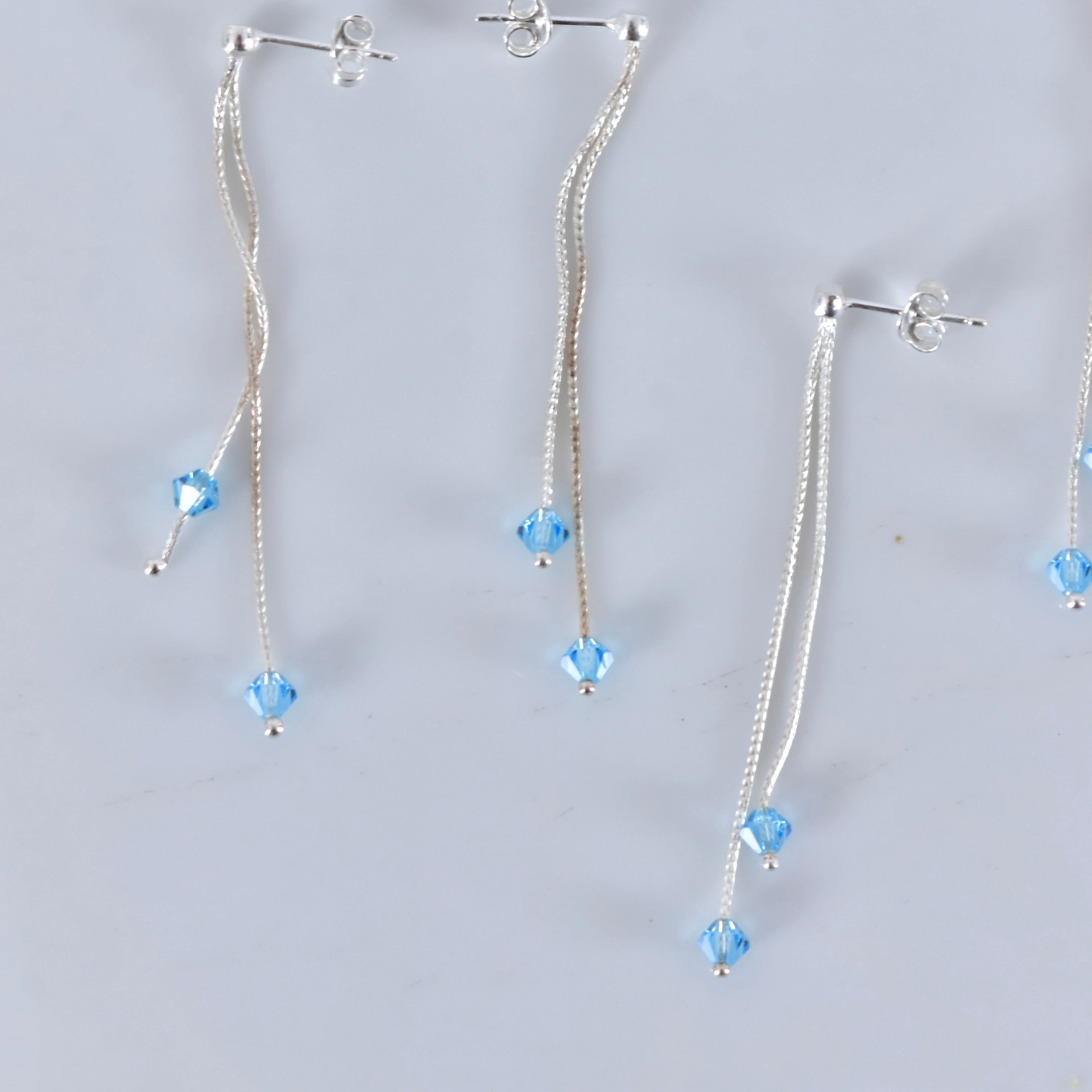 ÖRHÄNGEN, ett par, sterlingsilver.