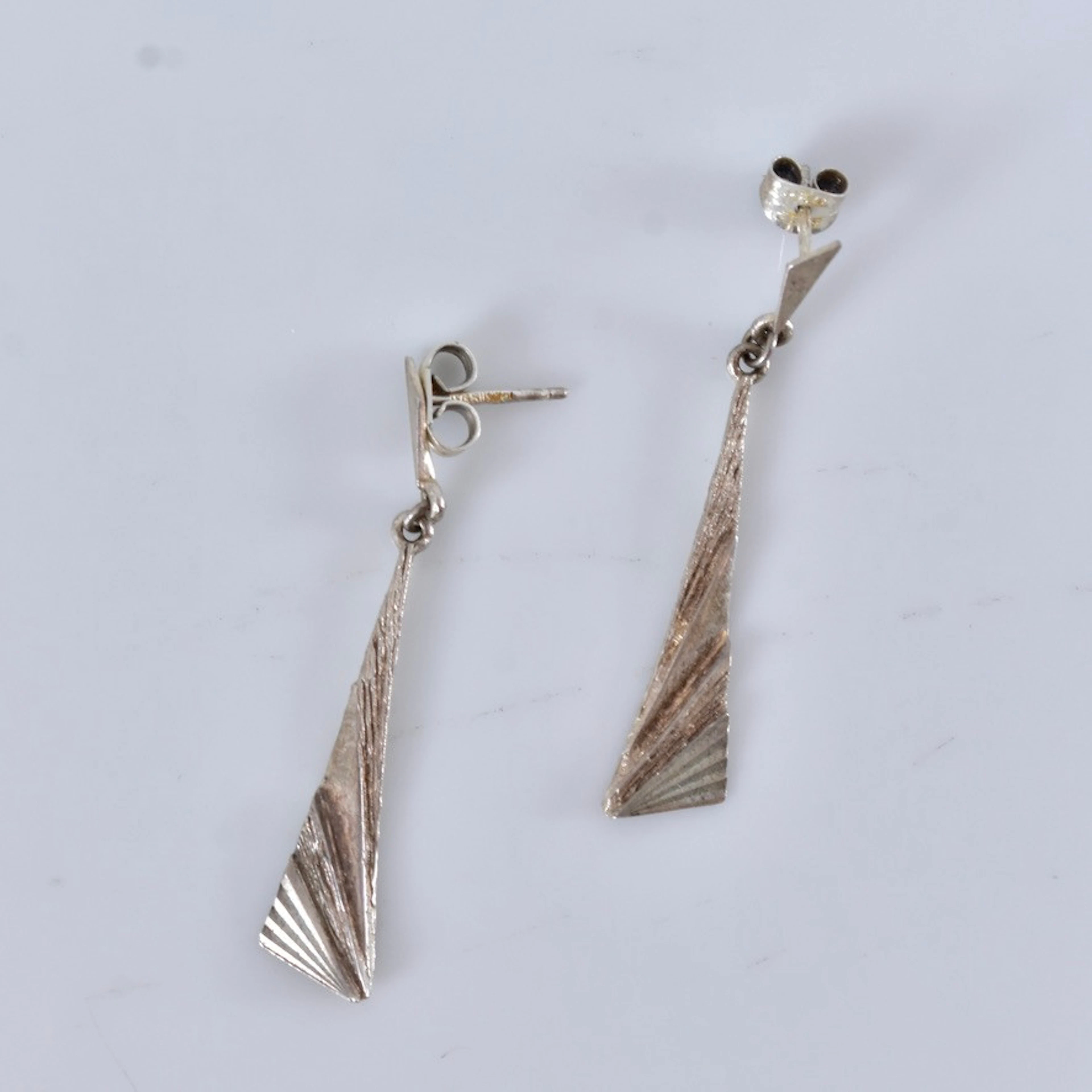 ÖRHÄNGEN, ett par, sterlingsilver, Svenskt Guldsmide AB Stockholm.