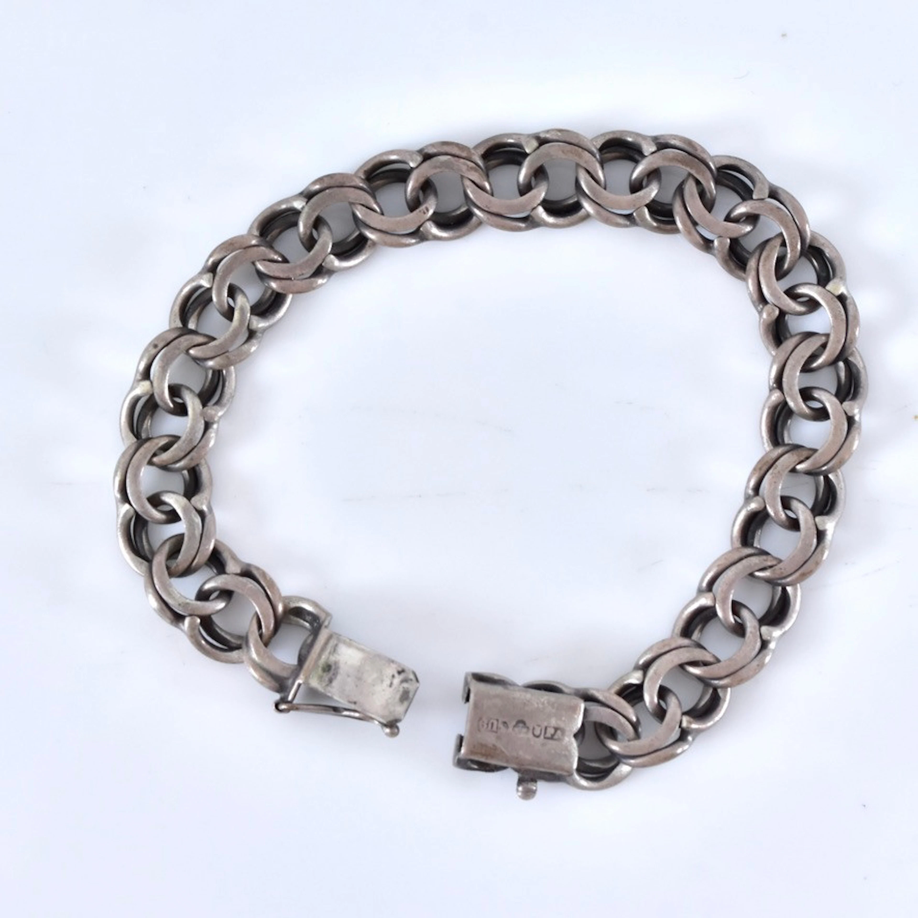 ARMBAND, bismarck, Victor Janson Lindesberg 1970, silver.