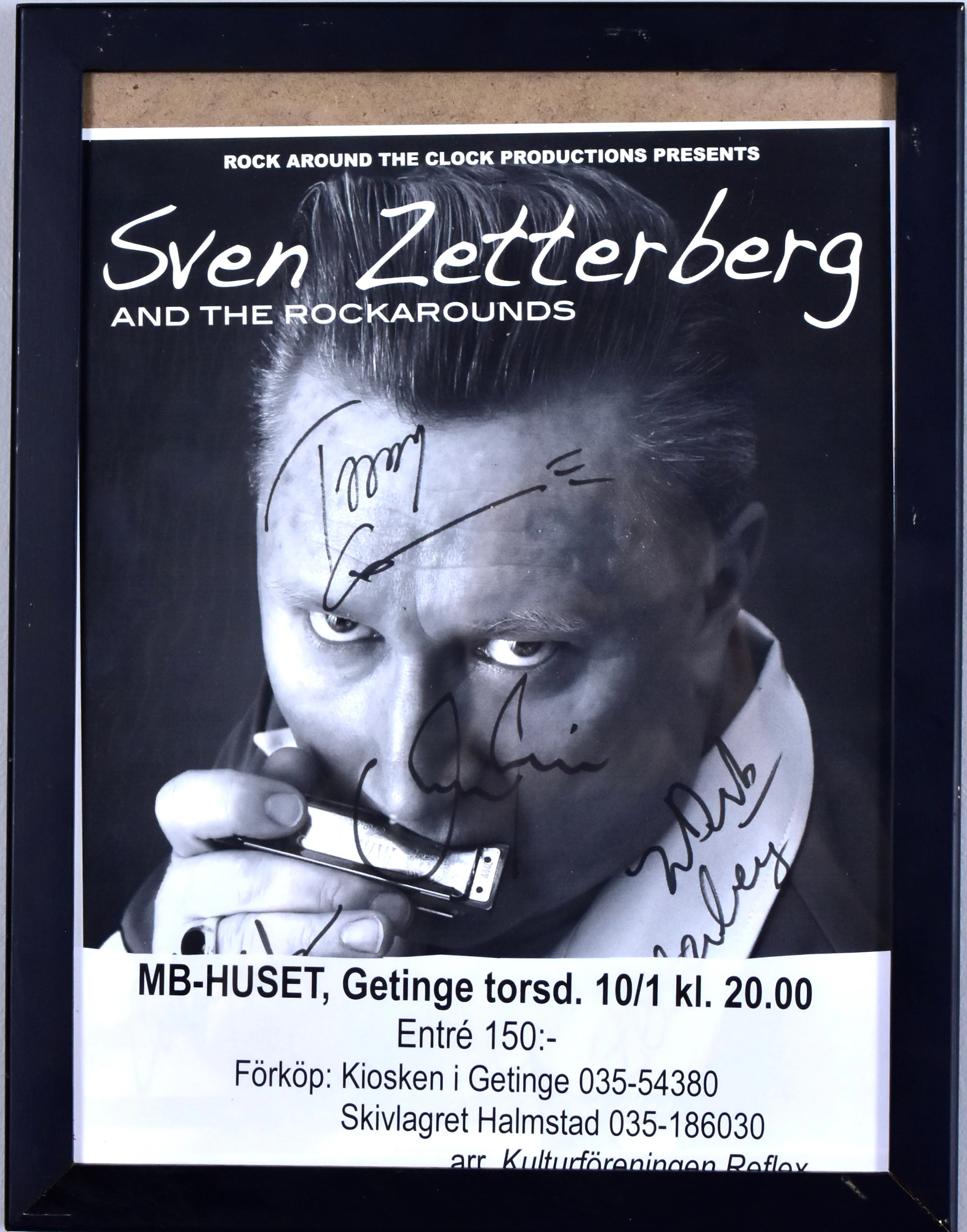 POSTER, offset, Sven Zetterberg MB-huset Getinge.