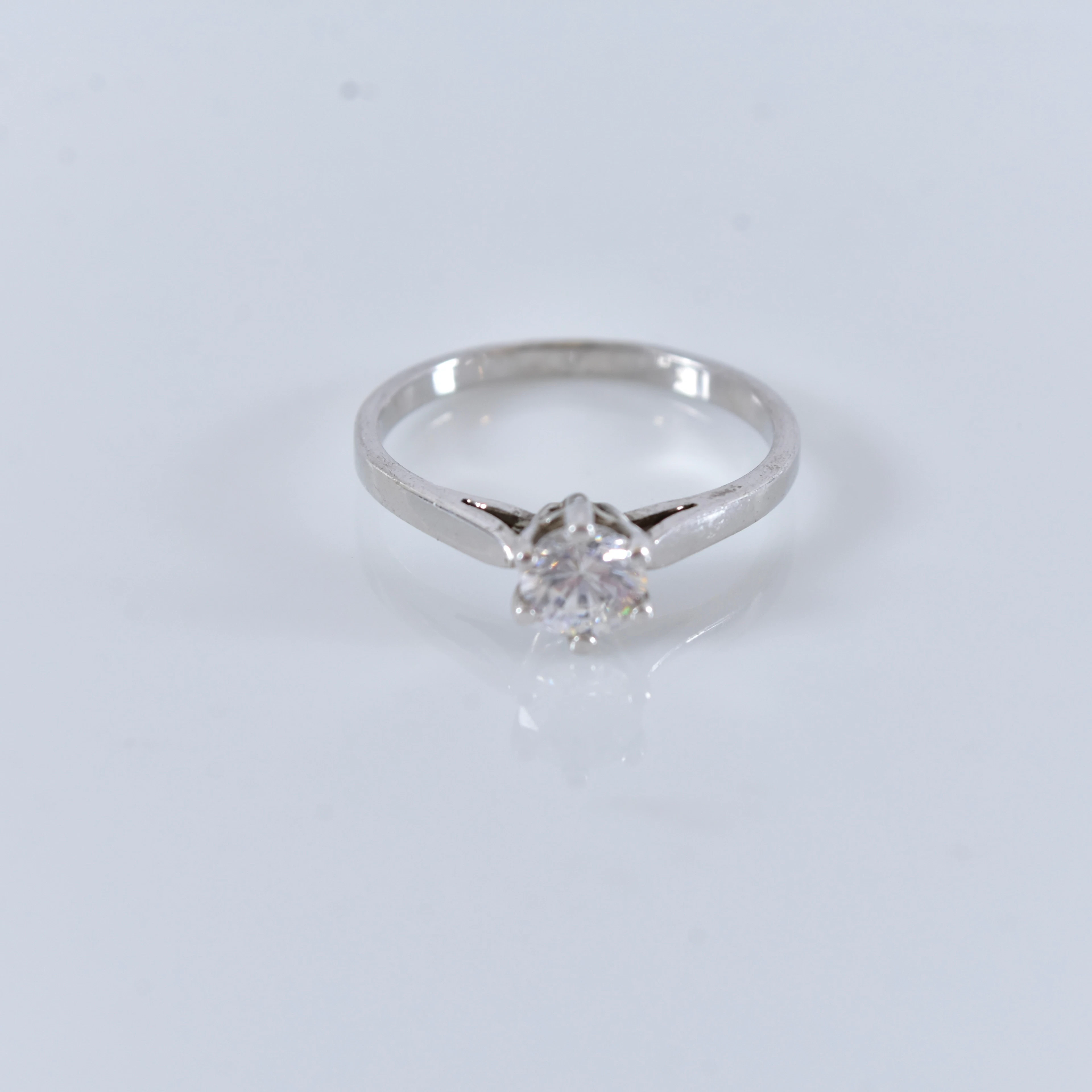 RING, solitaire, sterlingsilver, Victor Janson Lindesberg.