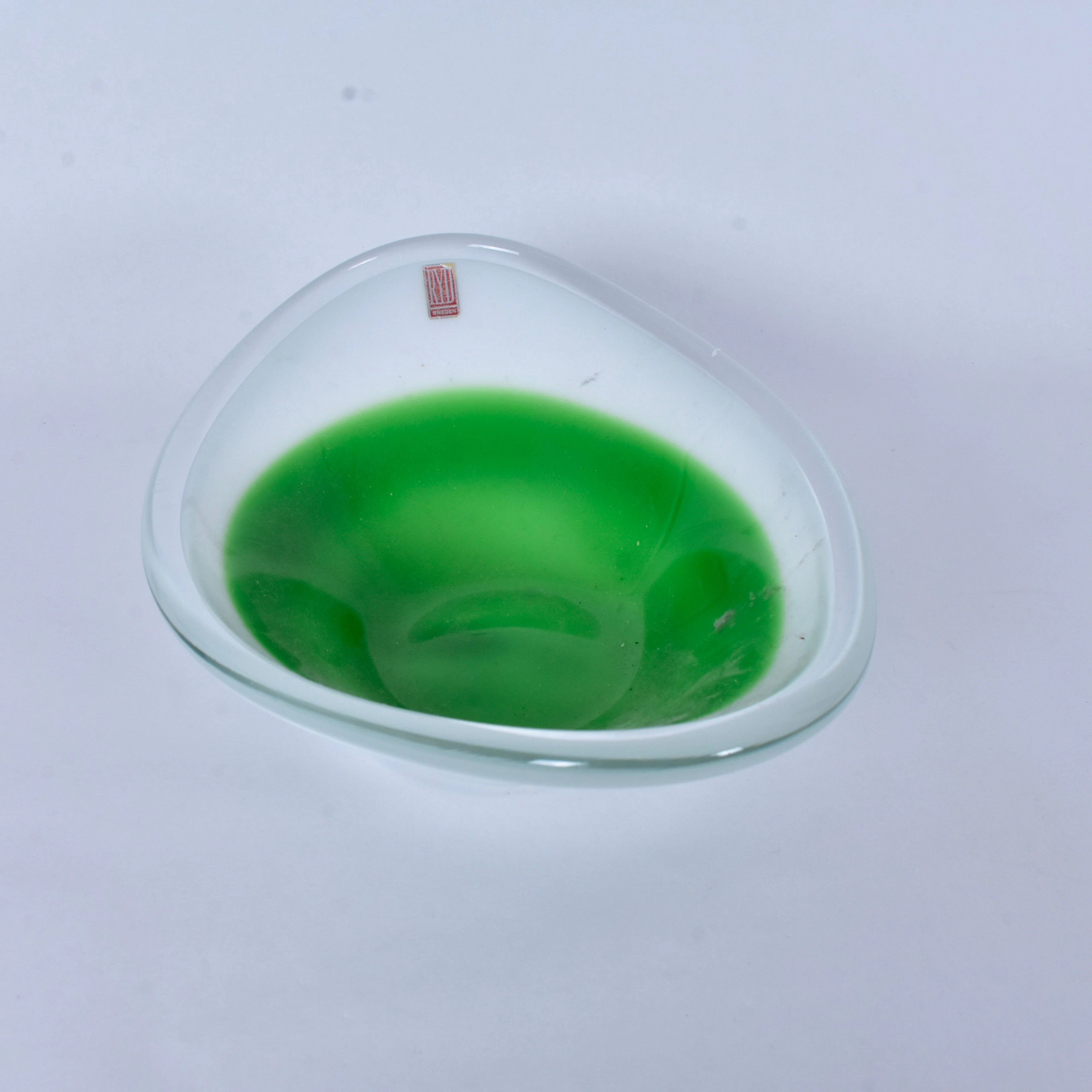 SKÅL, glas, Ryds Glasbruk 1950-60-tal.