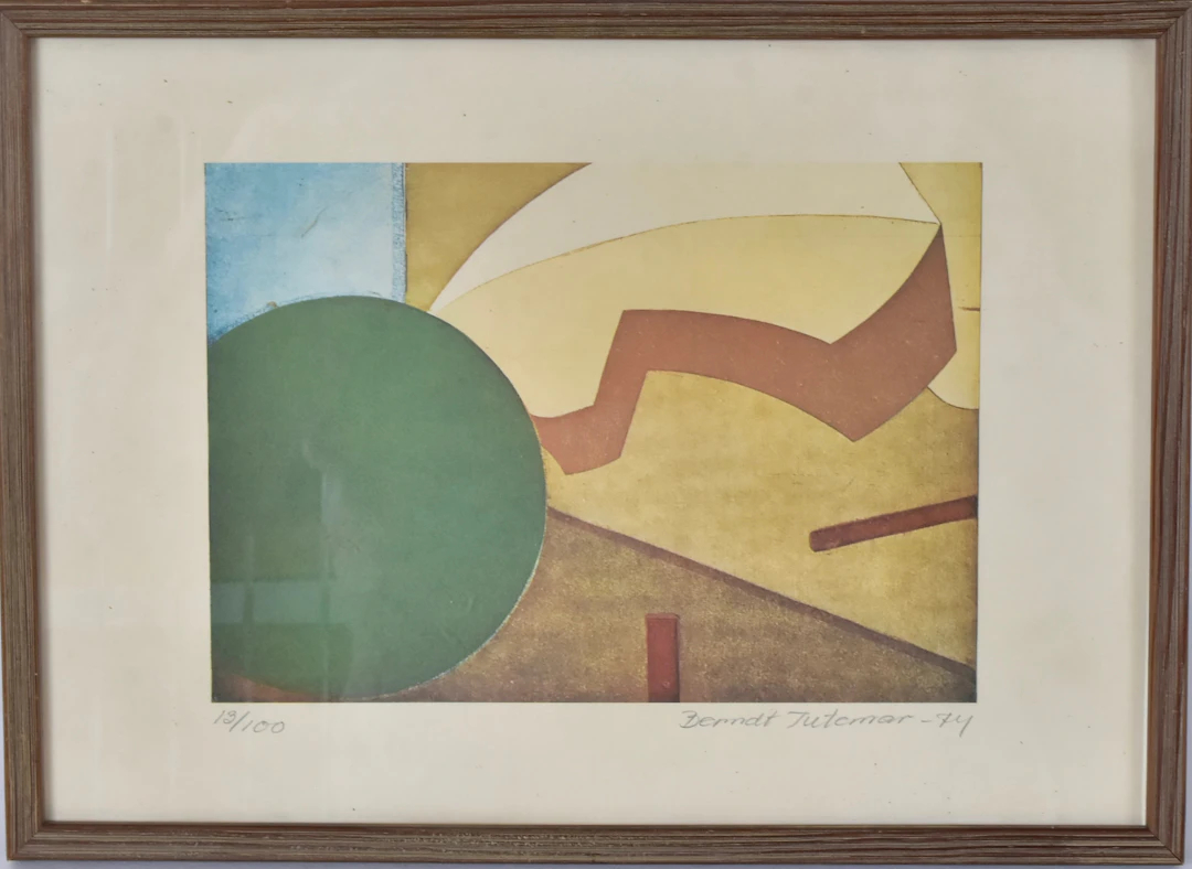 BERNDT JUTEMAR. offset, geometrisk komposition.