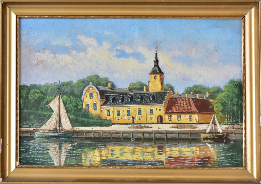 OLOF ANDERSSON. Olja på pannå, 4-st.