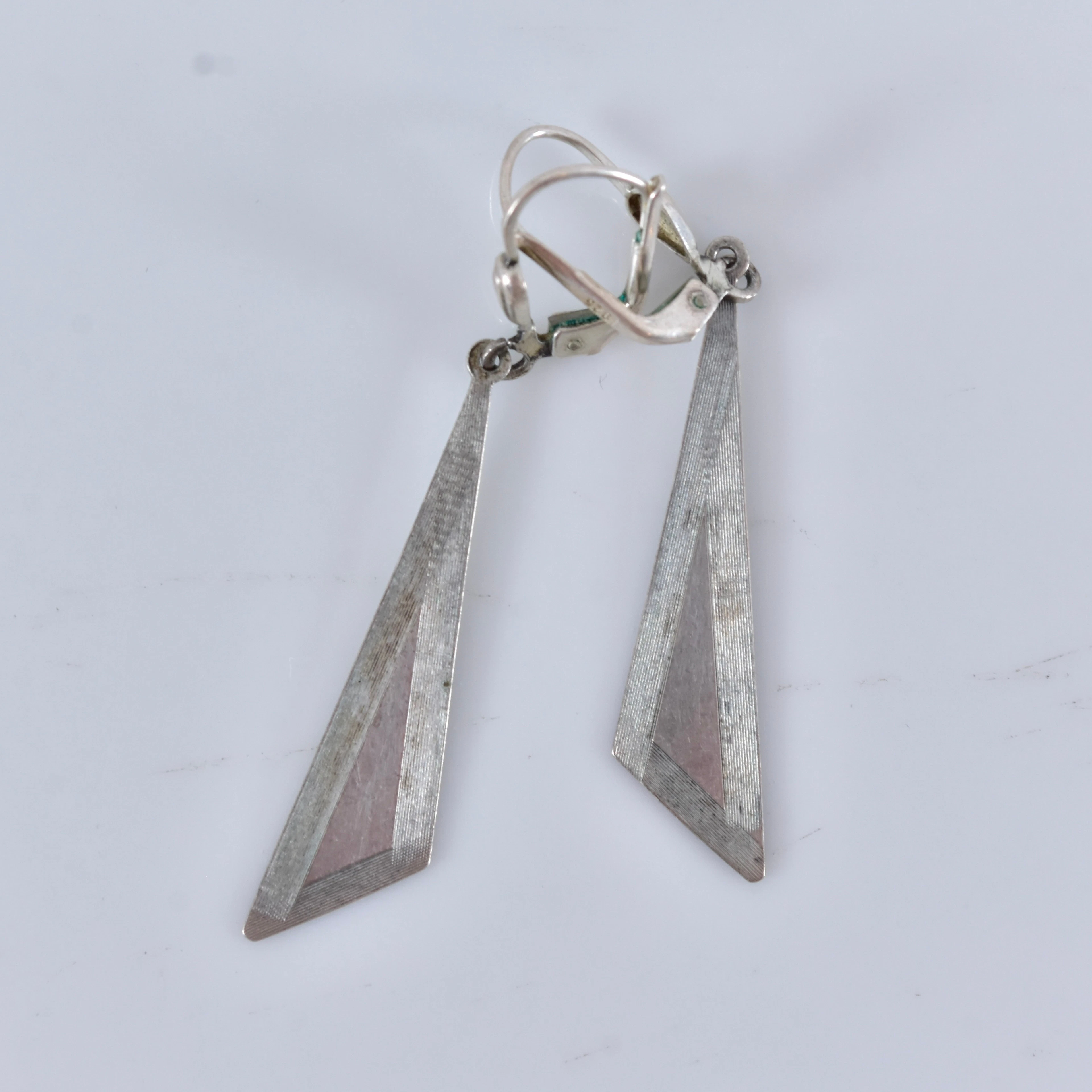 ÖRHÄNGEN ett par, sterlingsilver.
