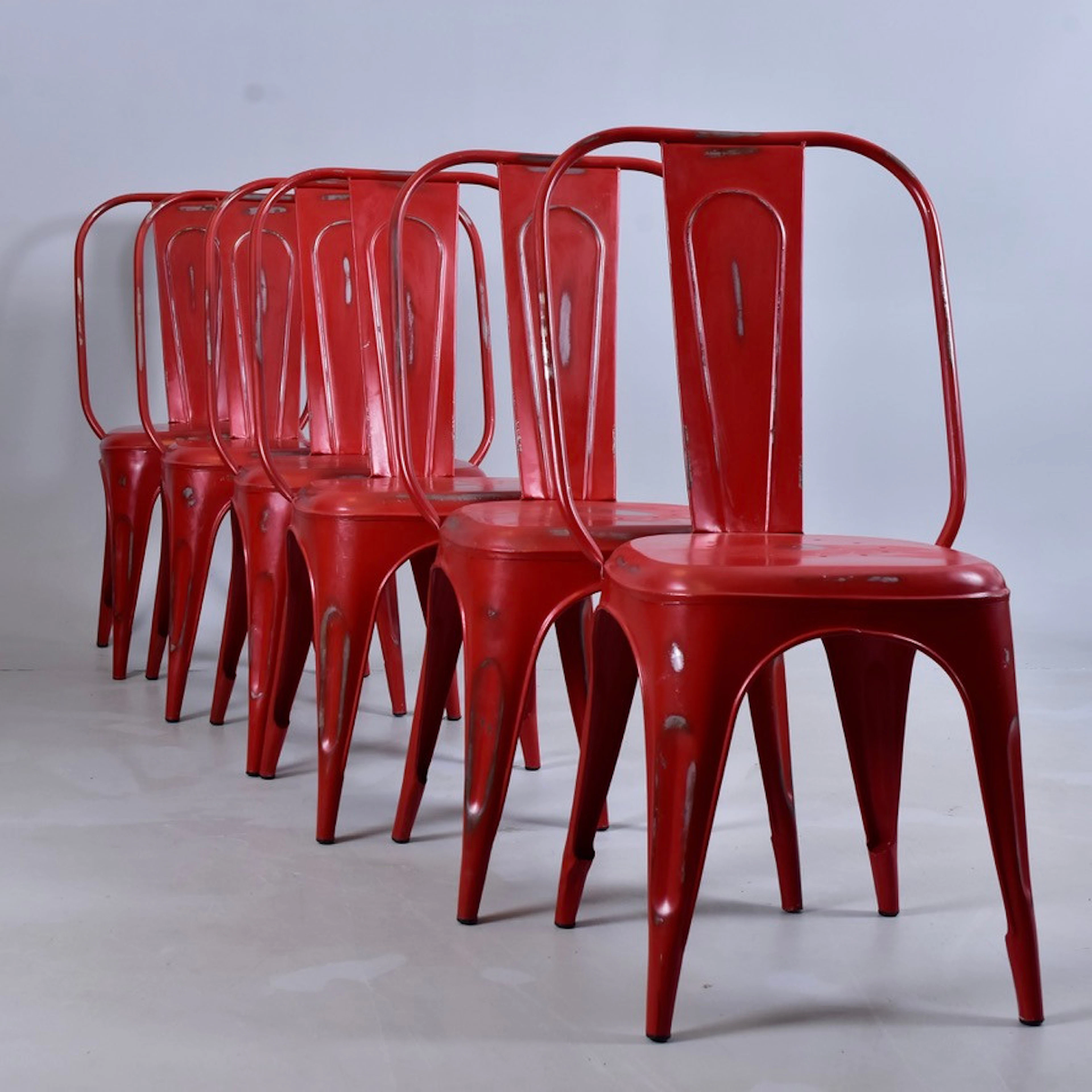 STOLAR, 6 st. "A-stol", Xavier Pauchard, Tolix, 2000-tal.