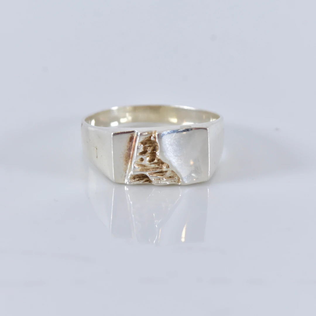 KLACKRING, sterlingsilver.