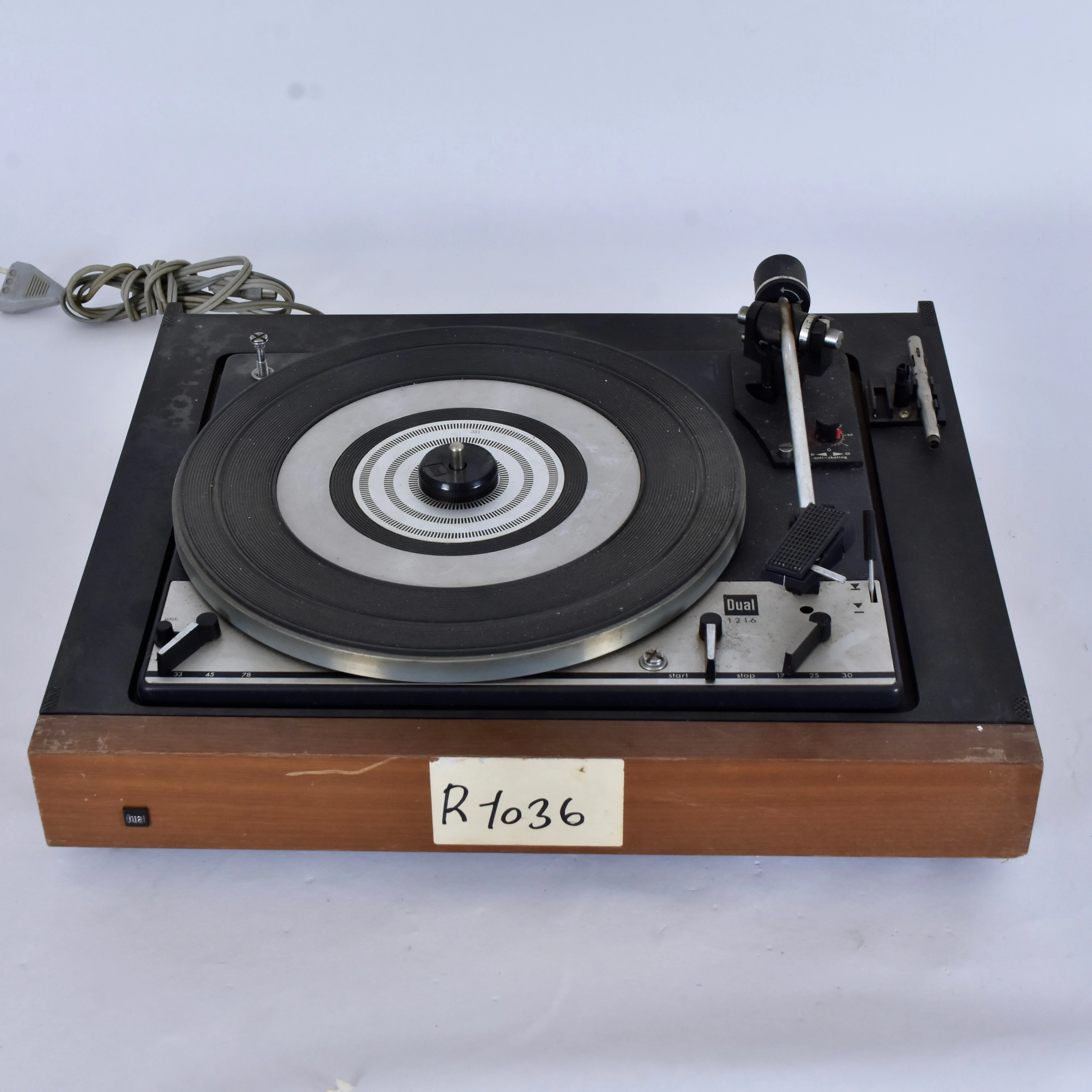 SKIVSPELARE, Dual 1216.