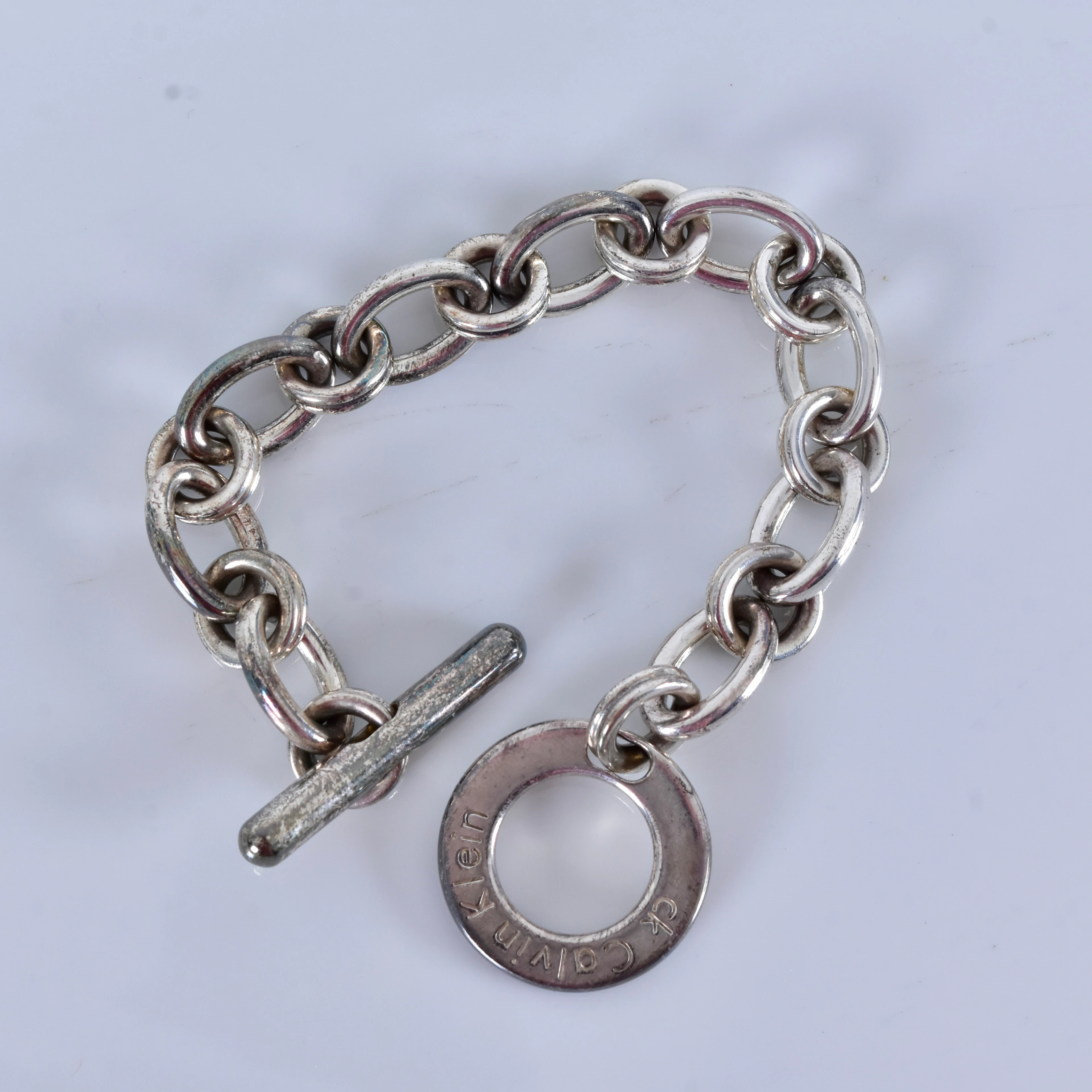 ARMBAND, Calvin Klein, ankar, sterlingsilver.