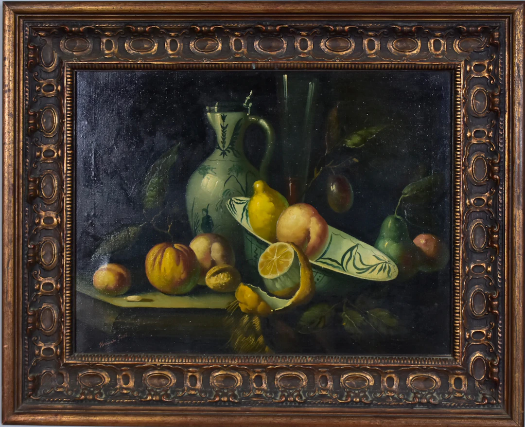 HORATIO VASSE. Olja på duk.