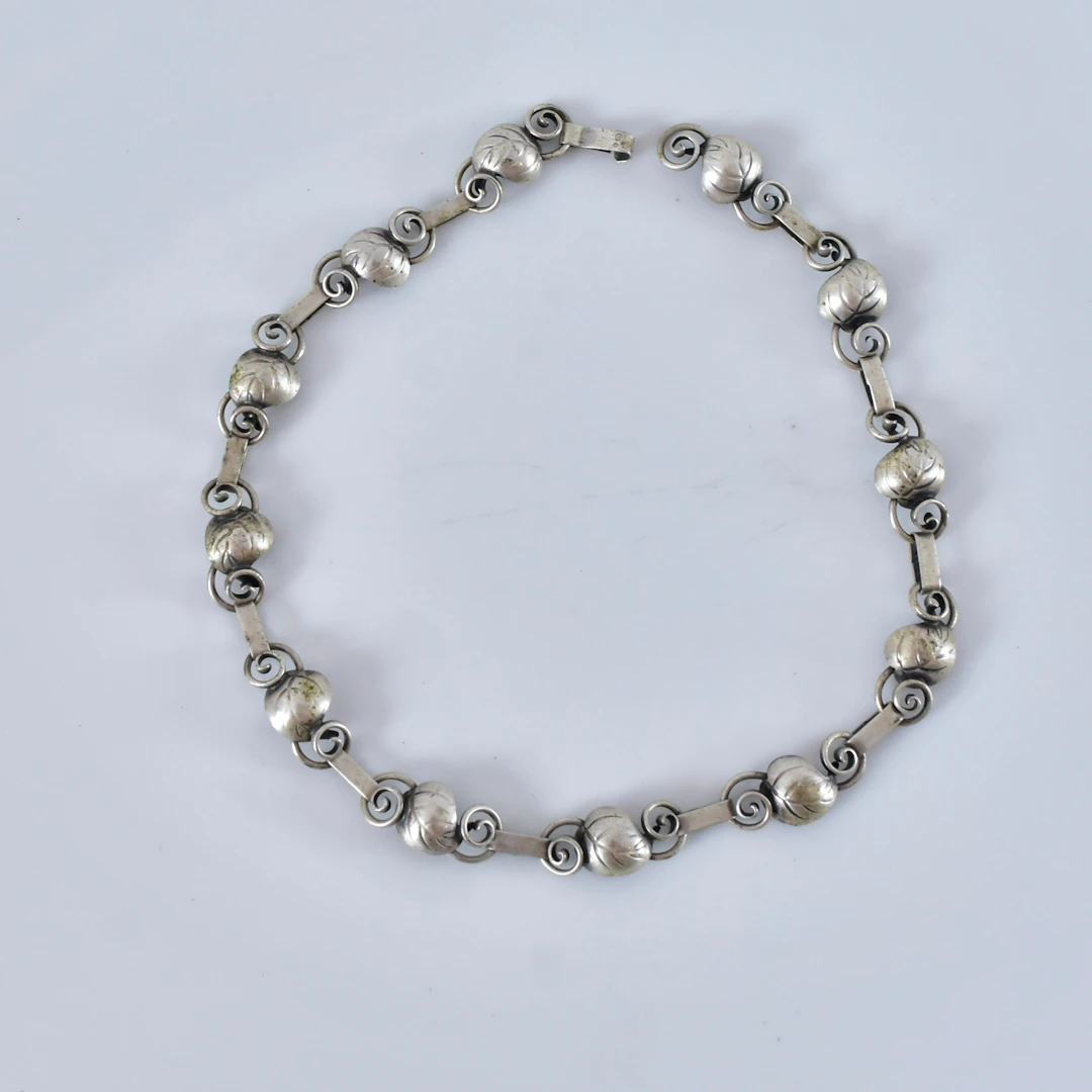 HALSBAND, Herman Siersböl, Danmark, silver.