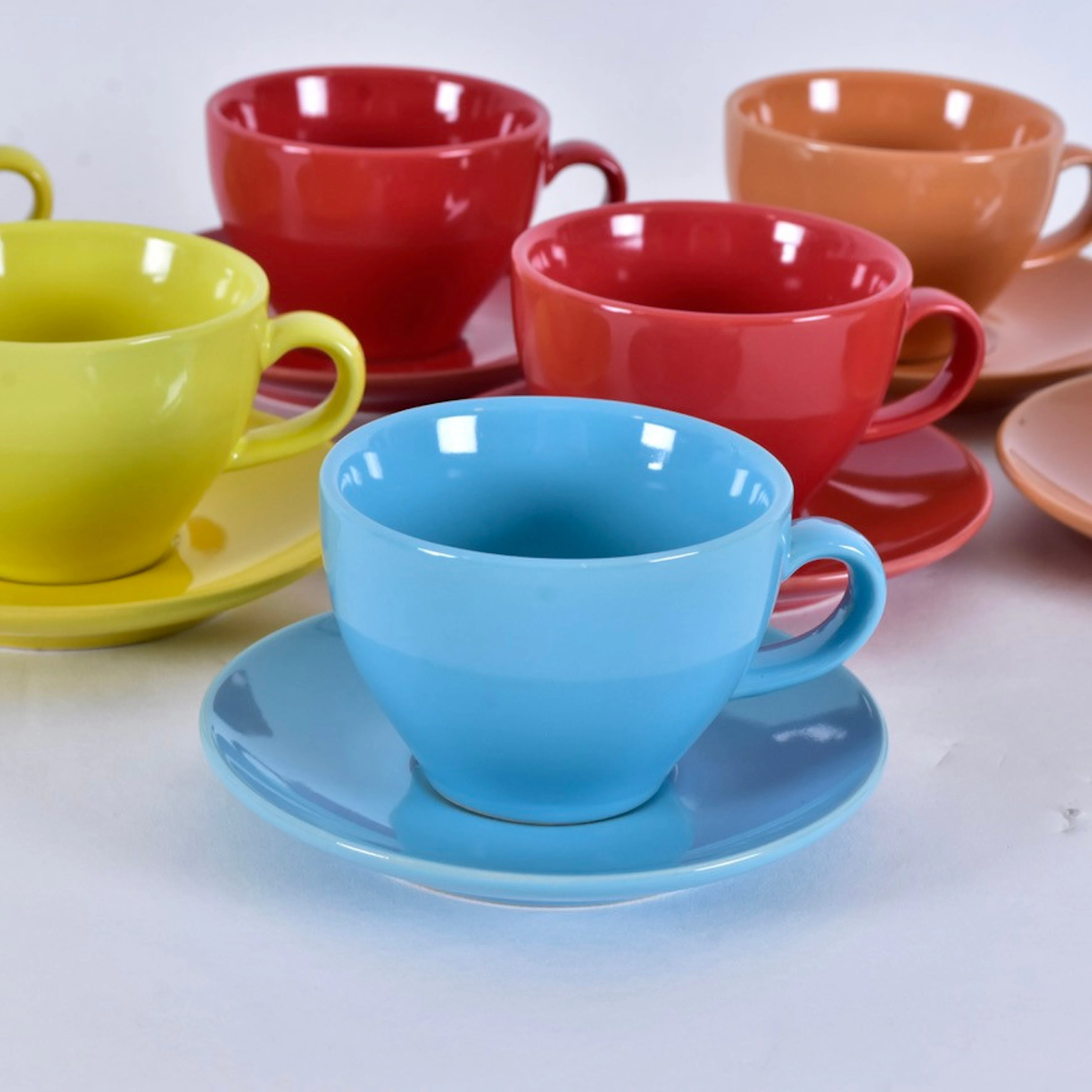 KAFFESERVIS, 16 delar, porslin, märkta PT.