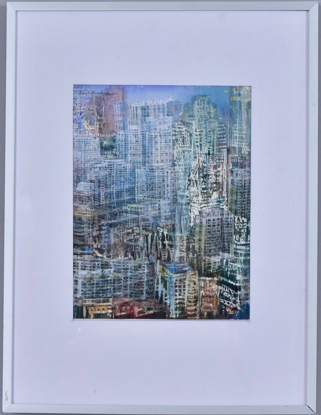 BERIT FRADERA. Blandteknik.