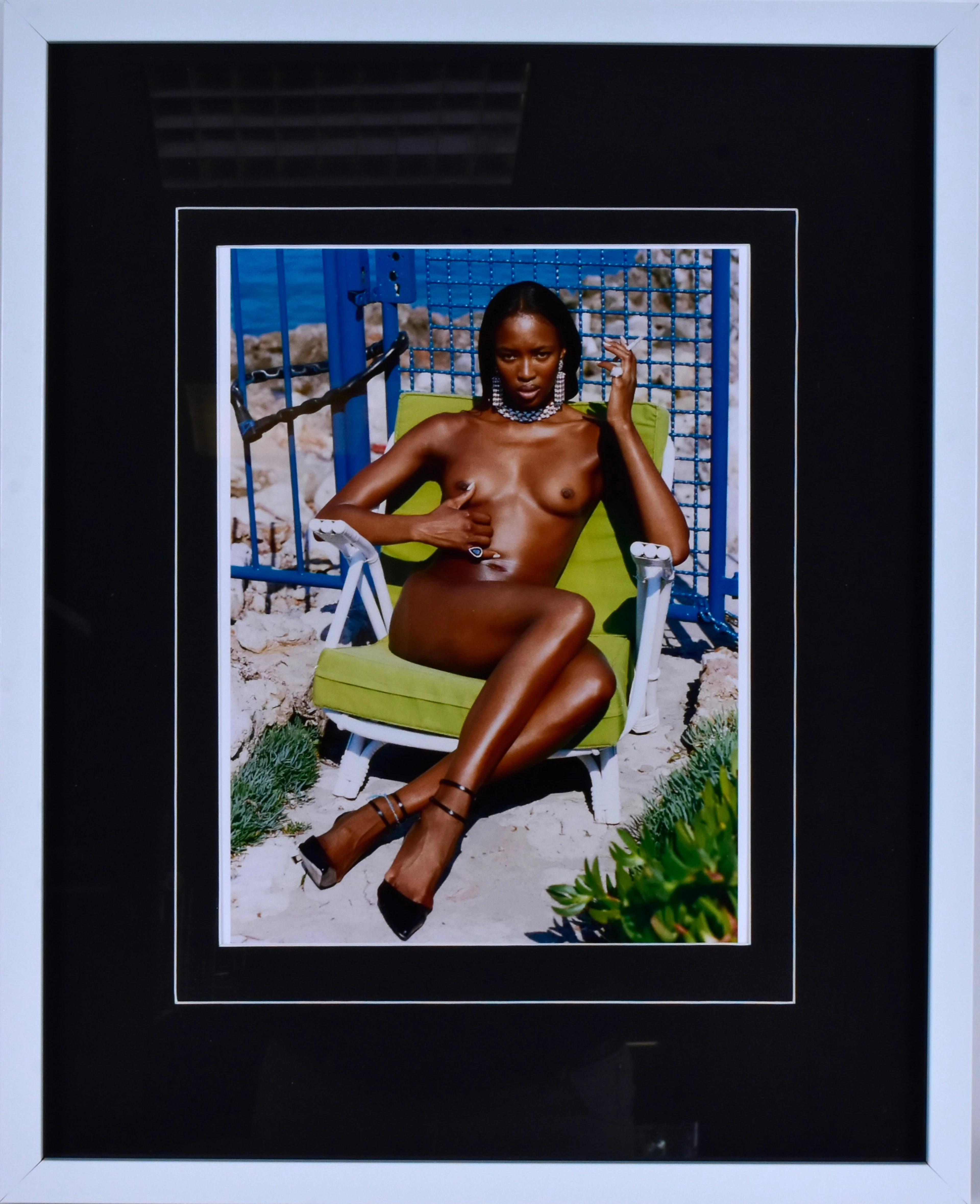 HELMUT NEWTON. EFTER. Offsettryck, fotografi ur boken Sumo 2009.