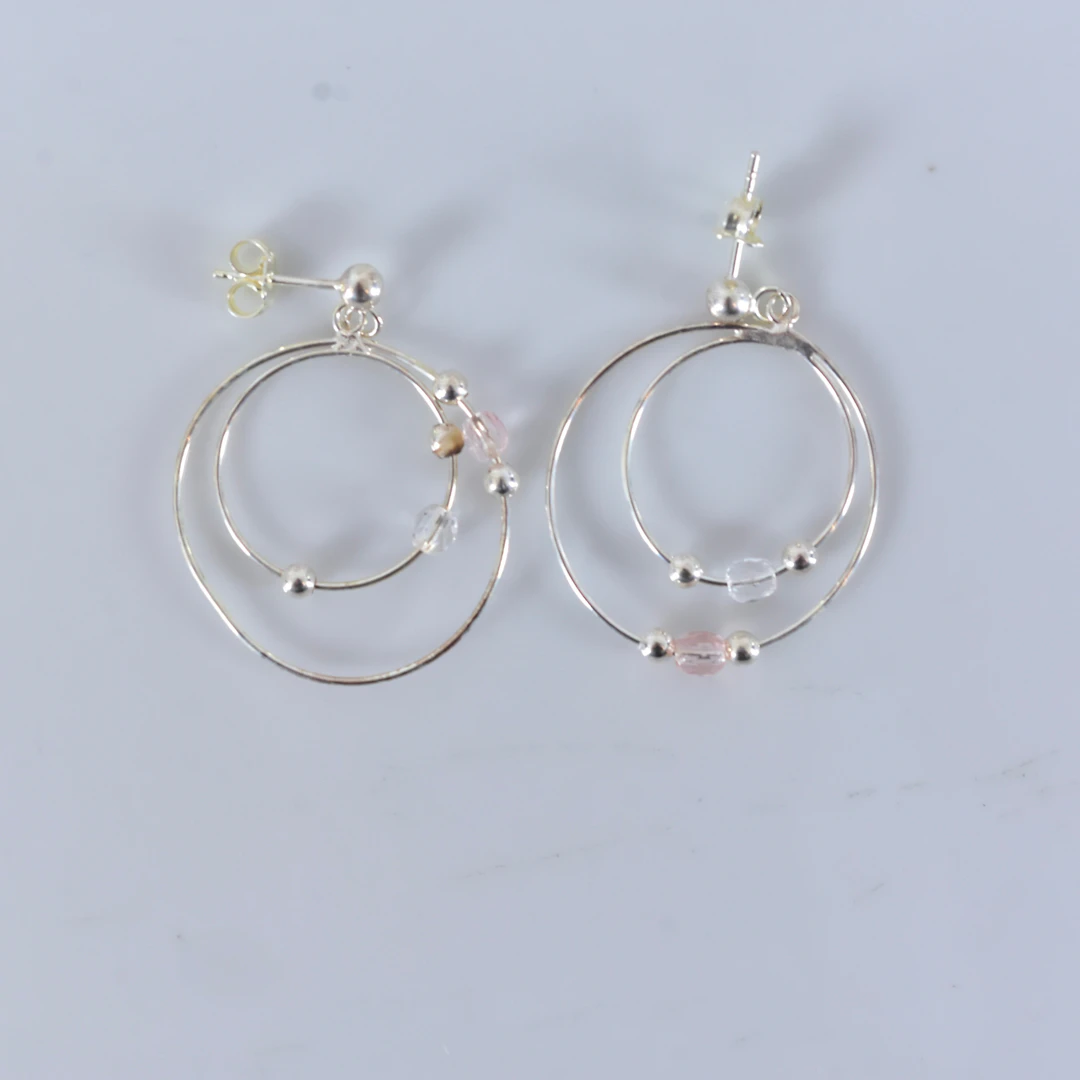 ÖRHÄNGEN, ett par, sterlingsilver.