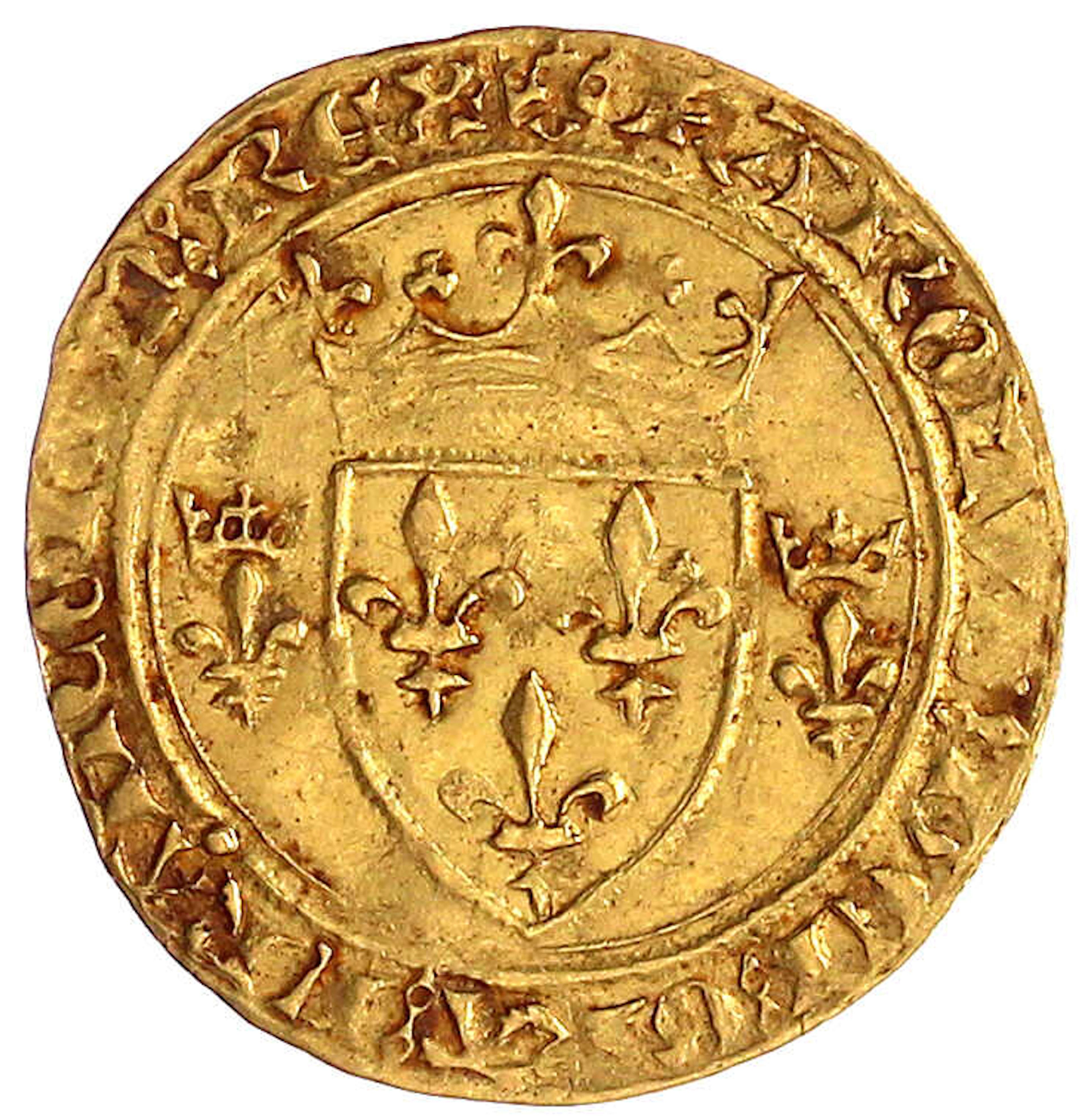 Ausländische Goldmünzen und -medaillen, Frankreich, Charles VI., 1380-1422
