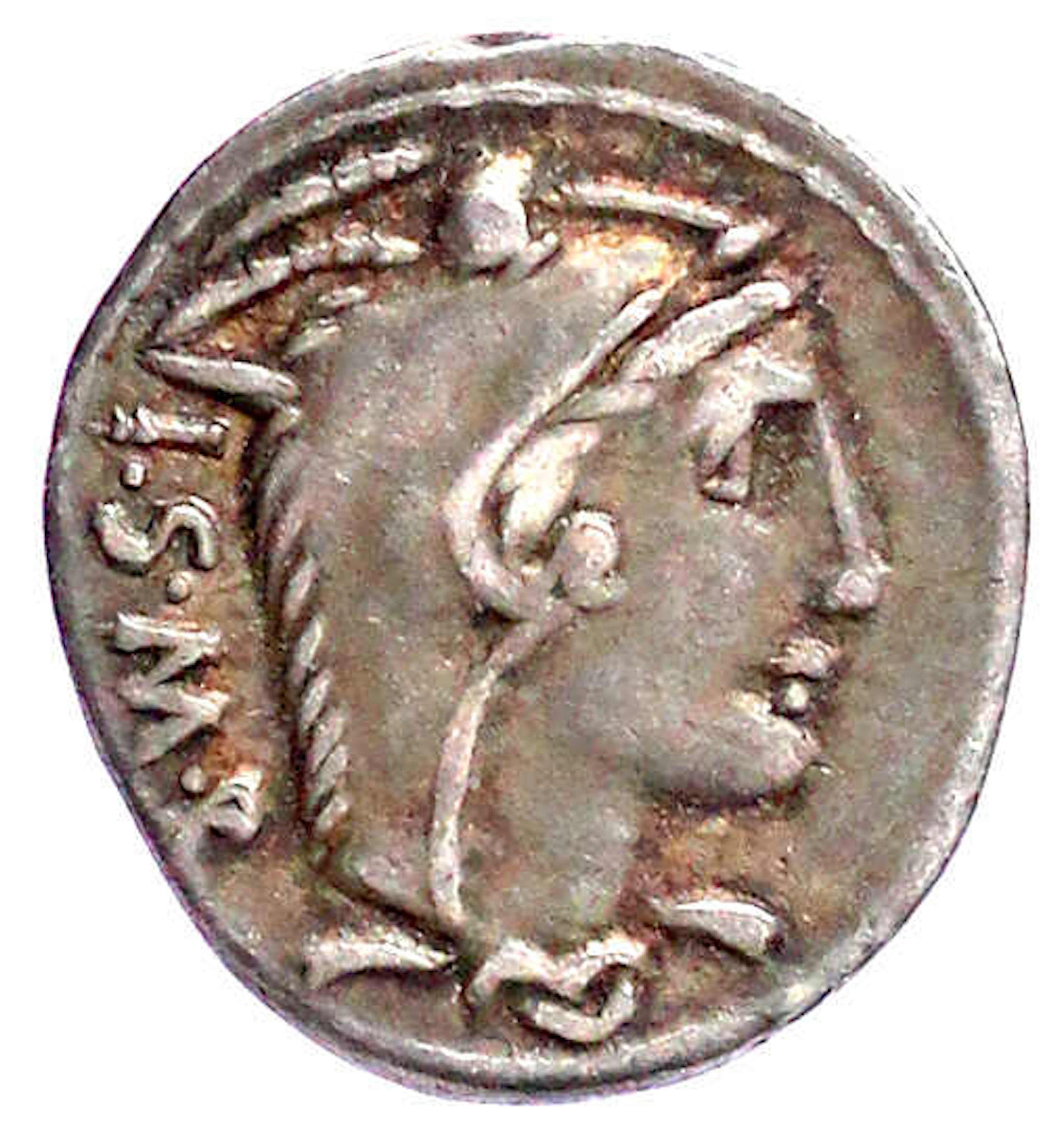 Römische Münzen, Römische Republik, L. Thorius Balbus, 105 v. Chr.