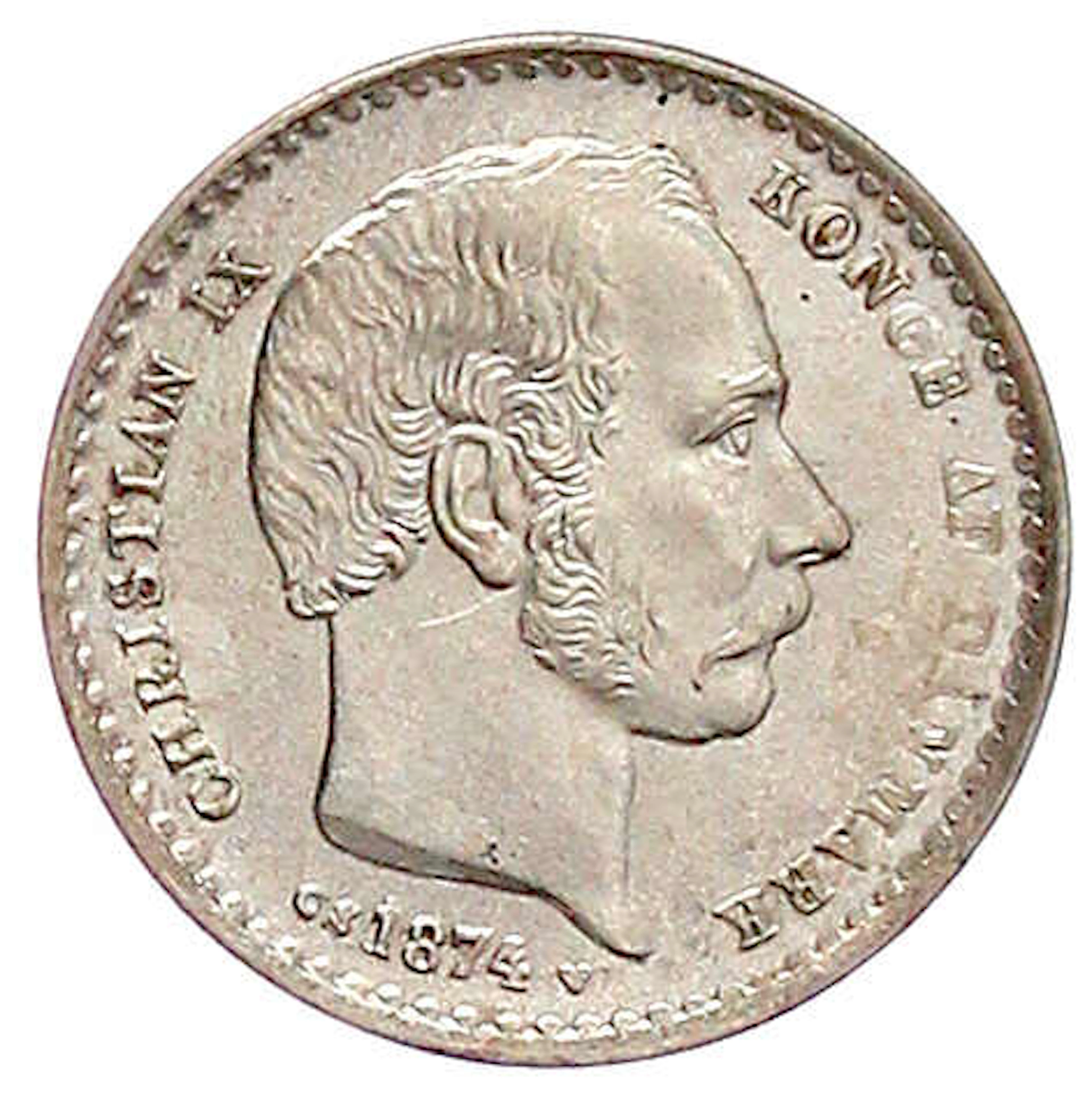 Ausländische Münzen und Medaillen, Dänemark, Christian IX., 1863-1906