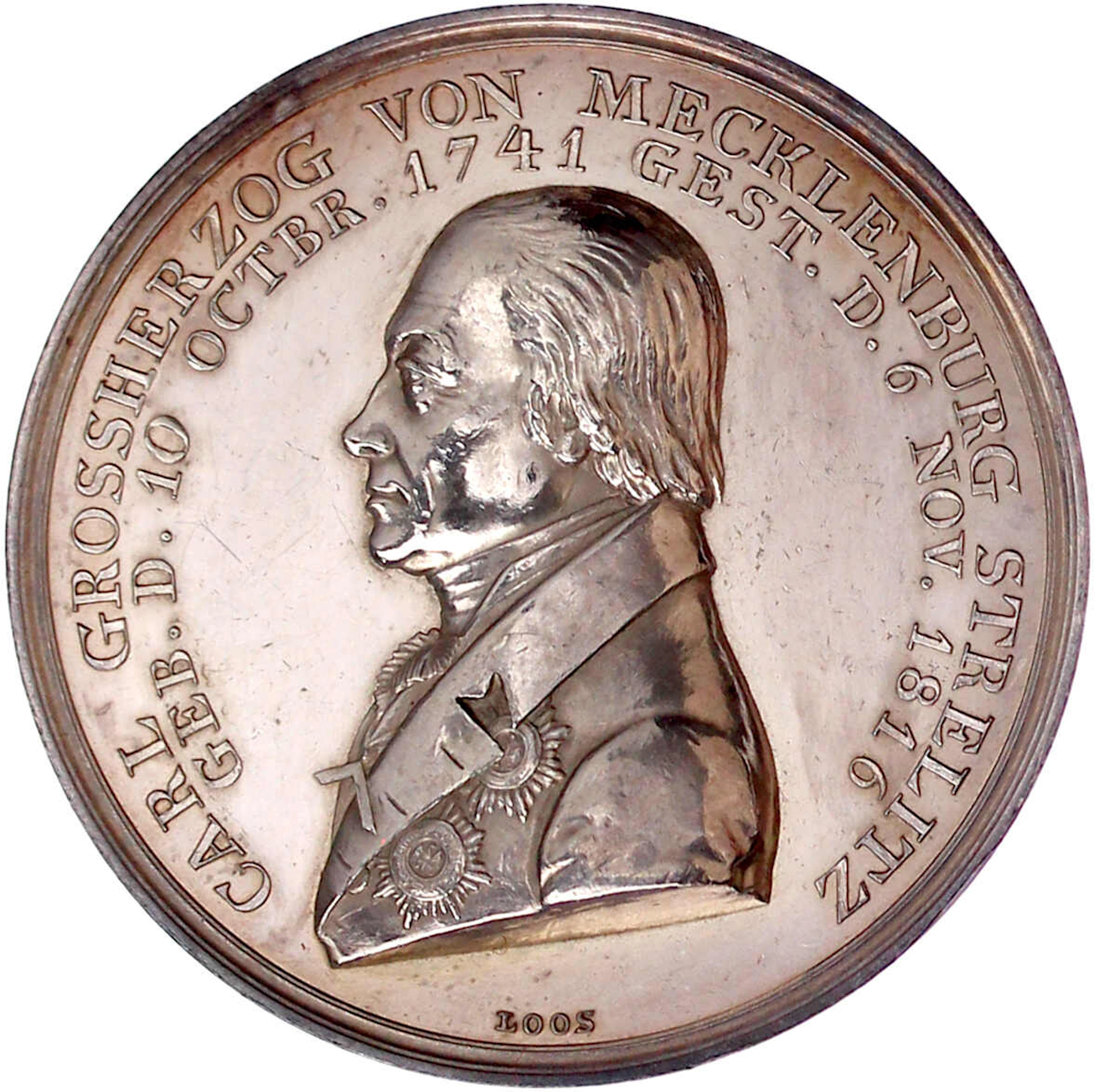 Altdeutsche Münzen und Medaillen, Mecklenburg-Strelitz, Georg, 1816-1860