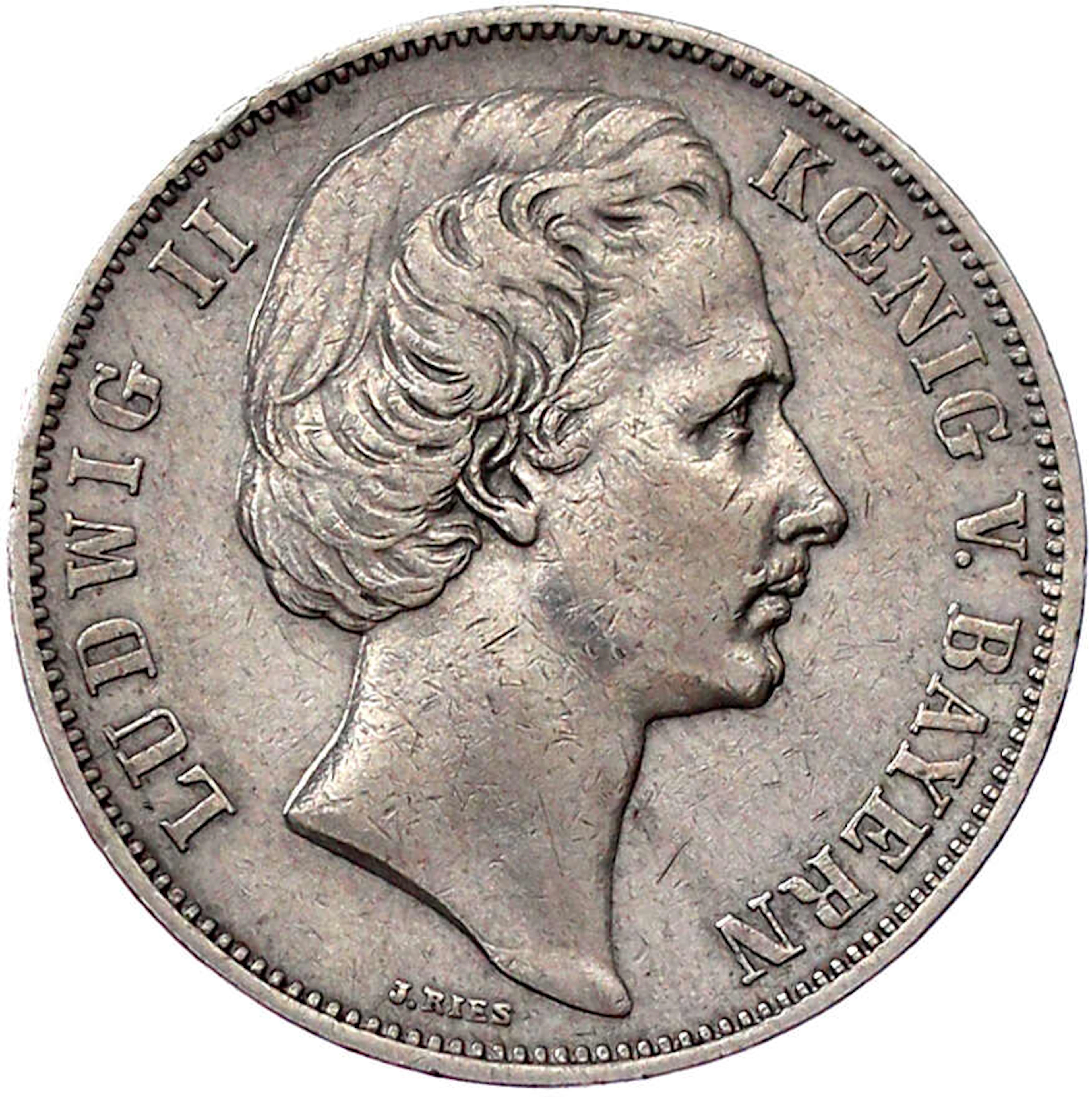 Altdeutsche Münzen und Medaillen, Bayern, Ludwig II., 1864-1886
