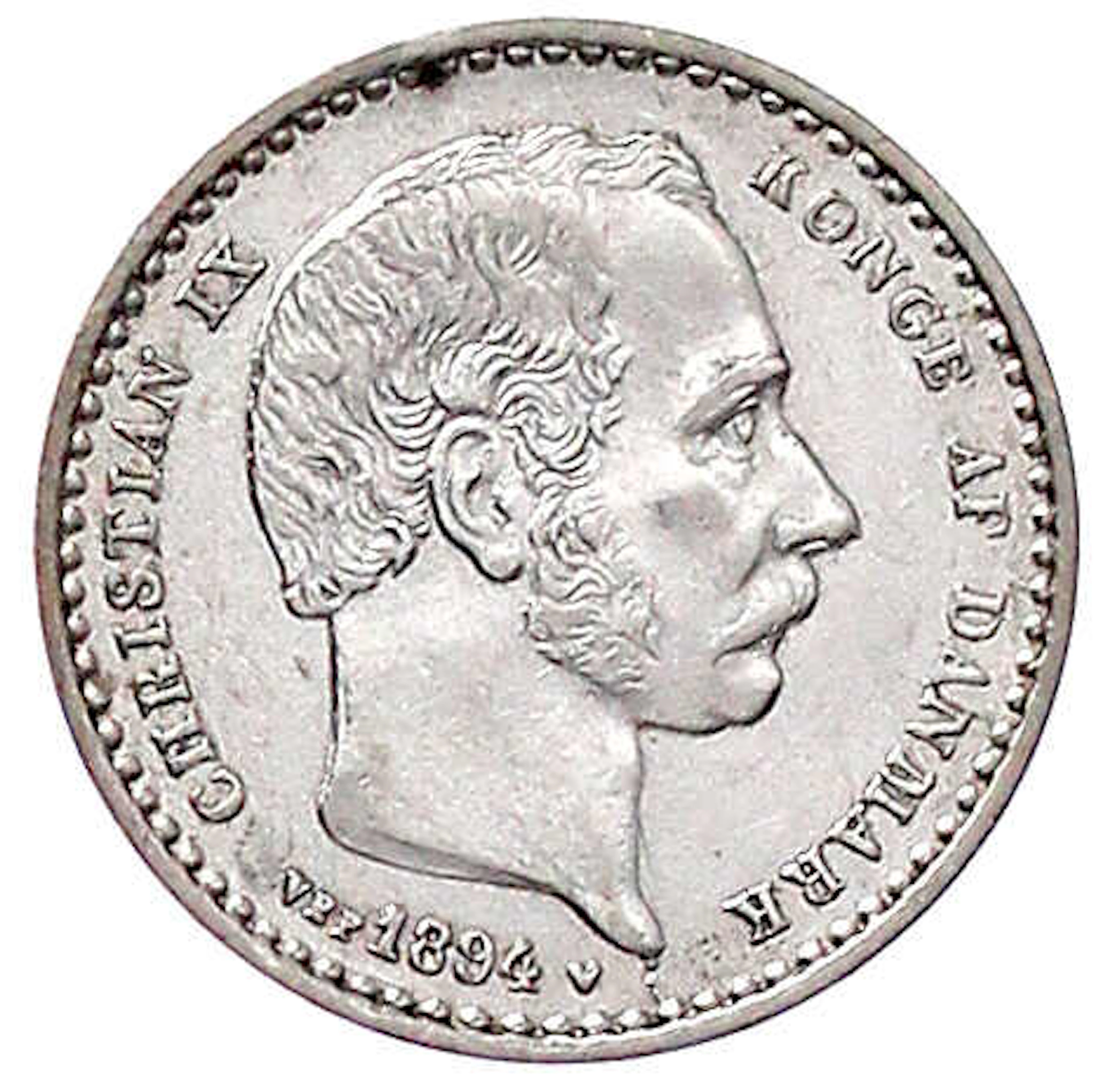Ausländische Münzen und Medaillen, Dänemark, Christian IX., 1863-1906