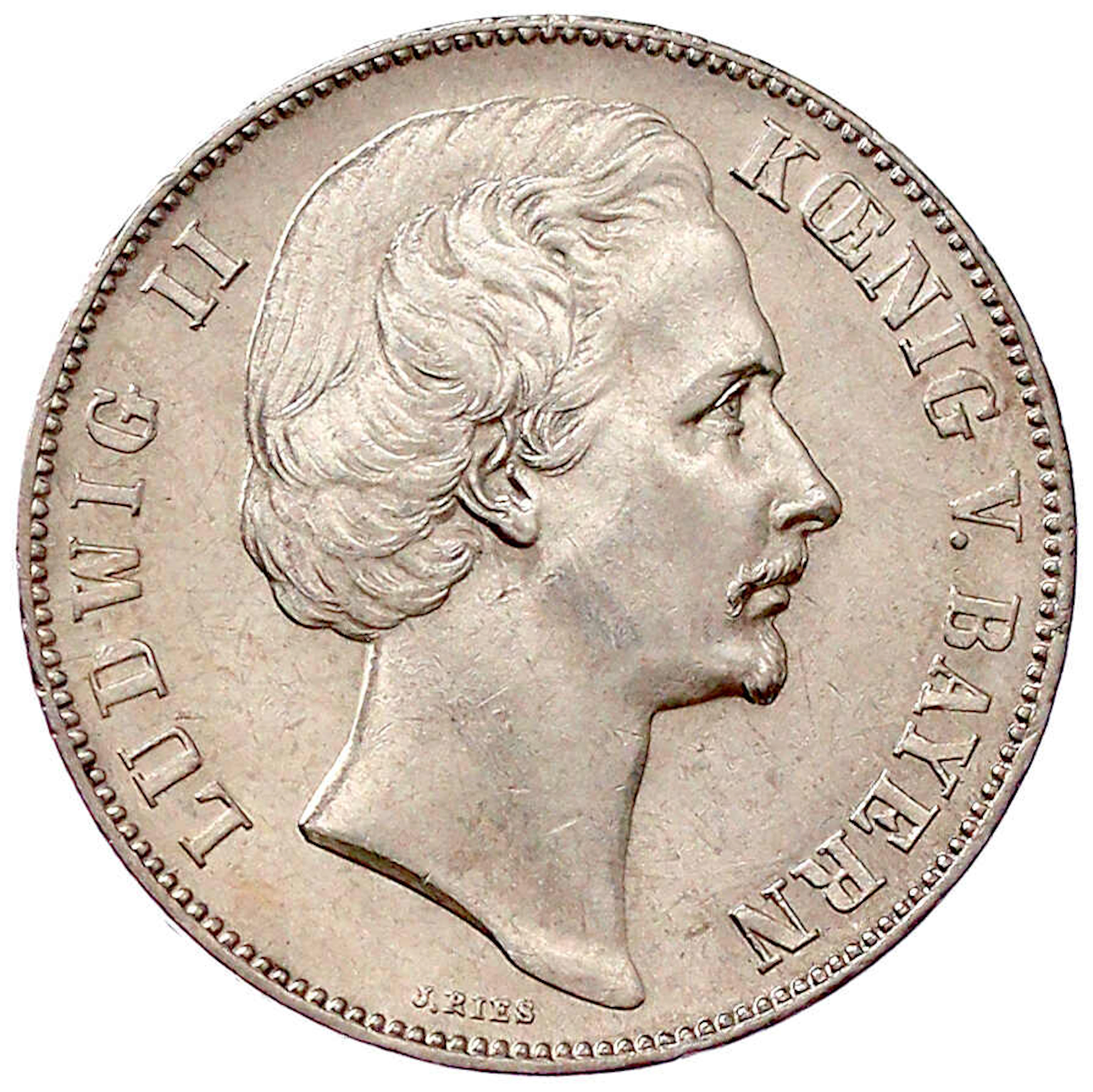 Altdeutsche Münzen und Medaillen, Bayern, Ludwig II., 1864-1886