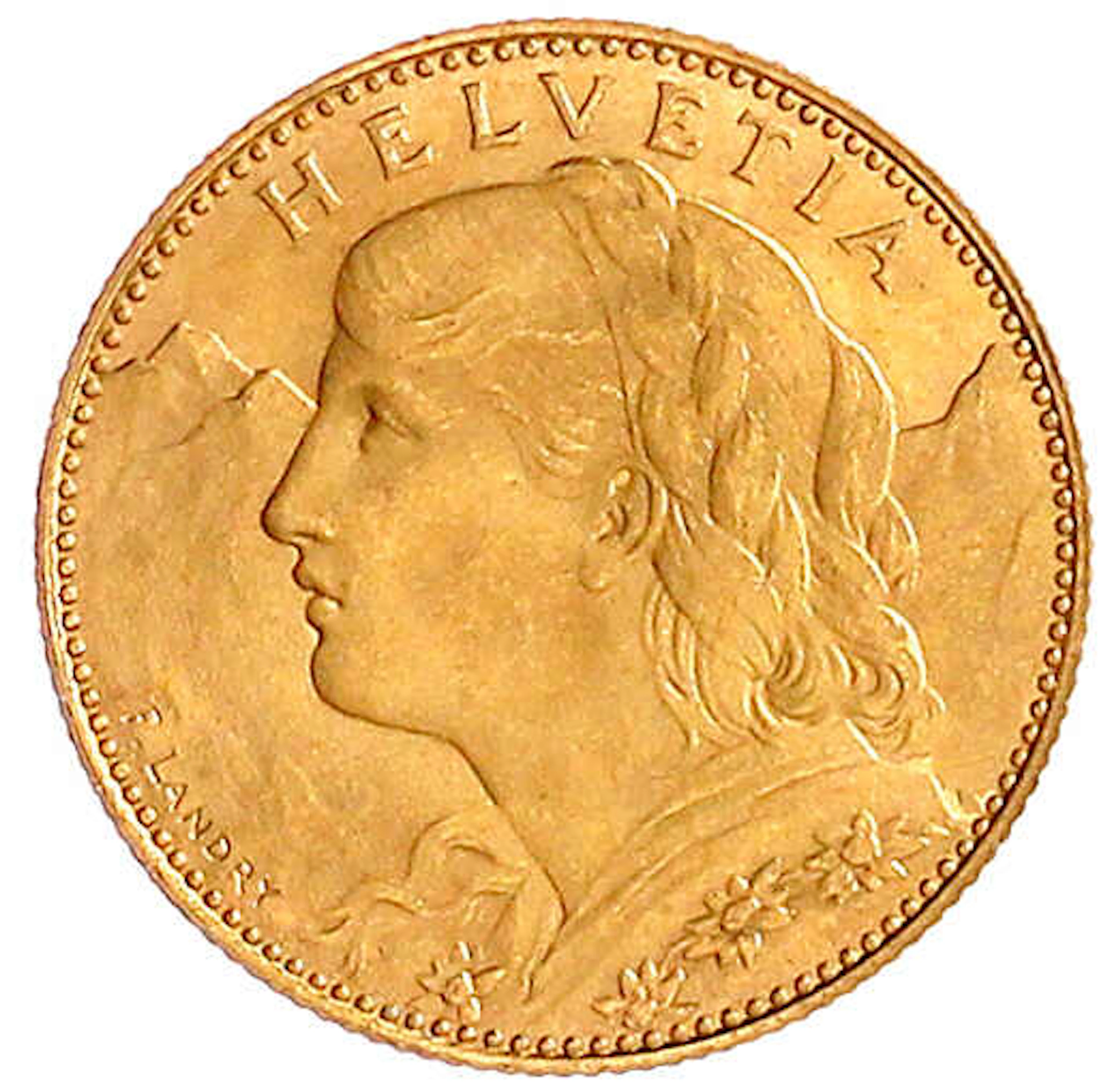 Ausländische Goldmünzen und -medaillen, Schweiz, Eidgenossenschaft, seit 1850