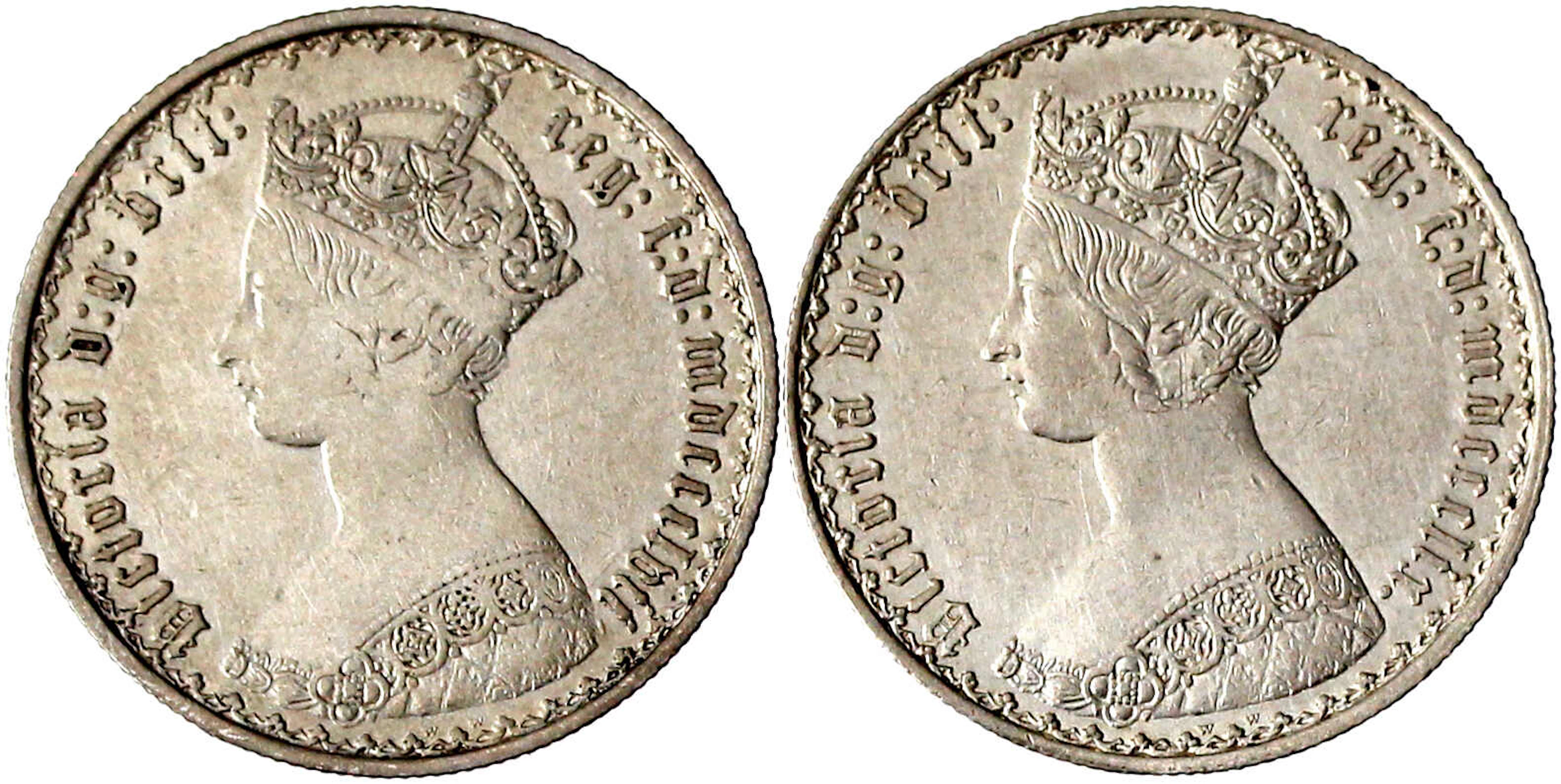 Ausländische Münzen und Medaillen, Grossbritannien, Victoria, 1837-1901