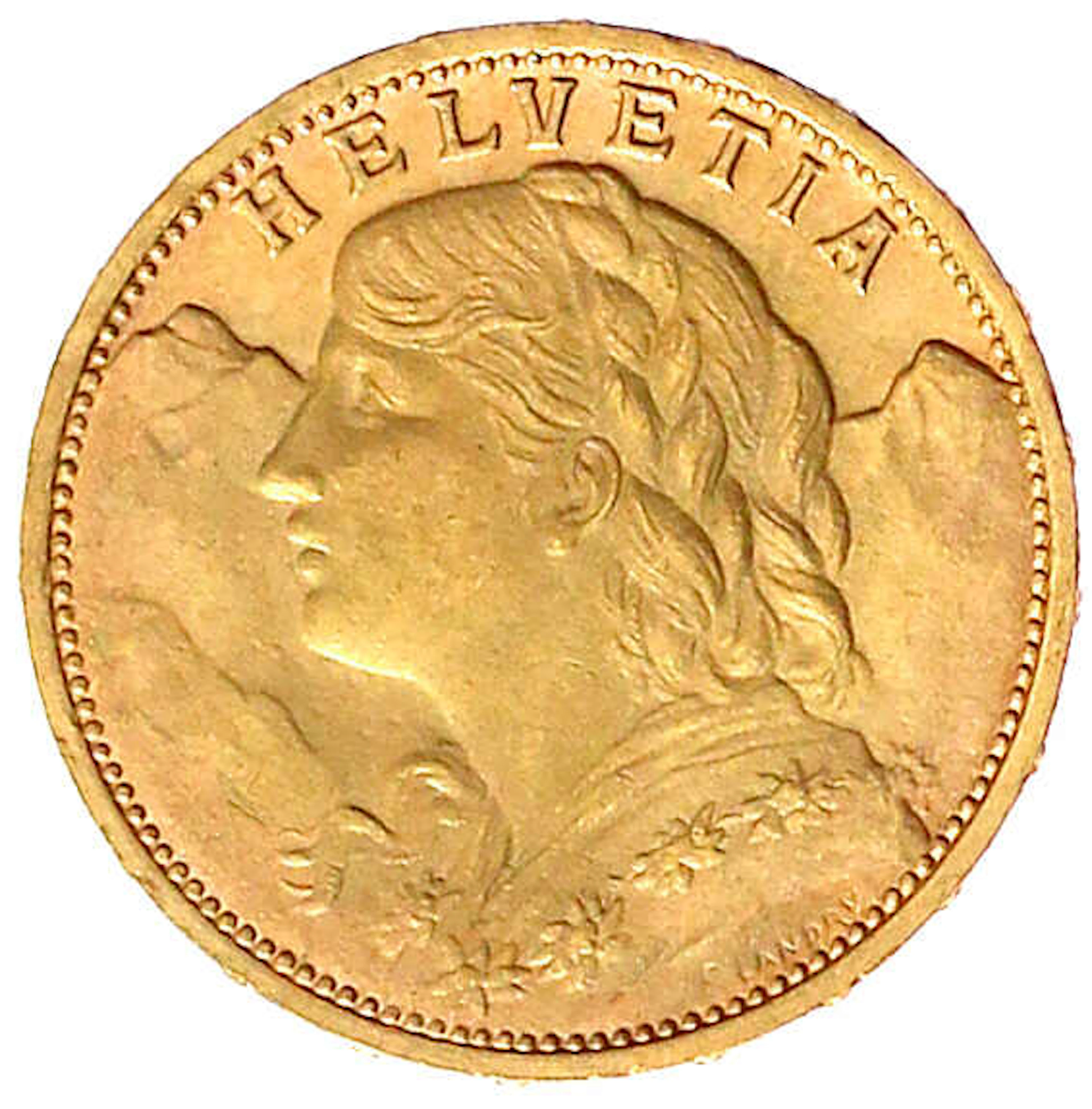 Ausländische Goldmünzen und -medaillen, Schweiz, Eidgenossenschaft, seit 1850