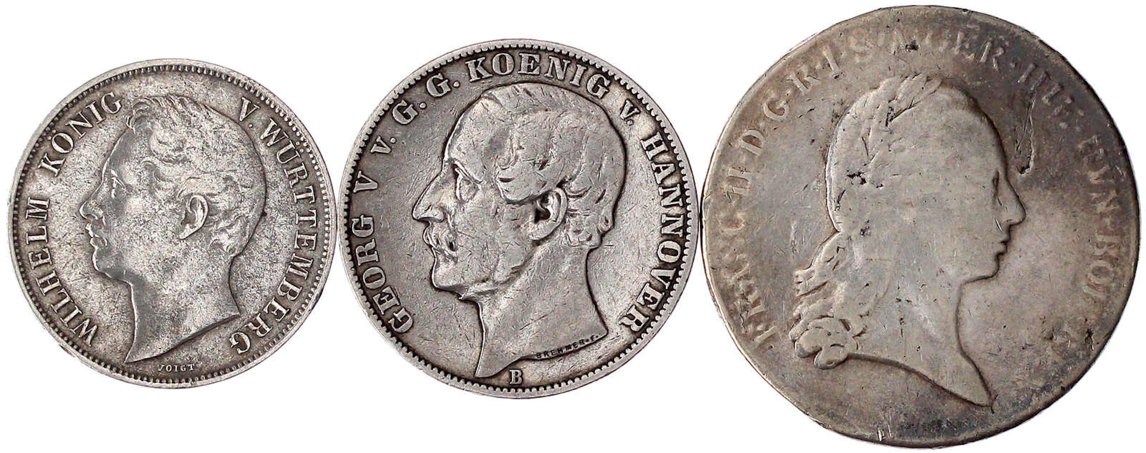 LOTS, Deutsche Münzen bis 1871