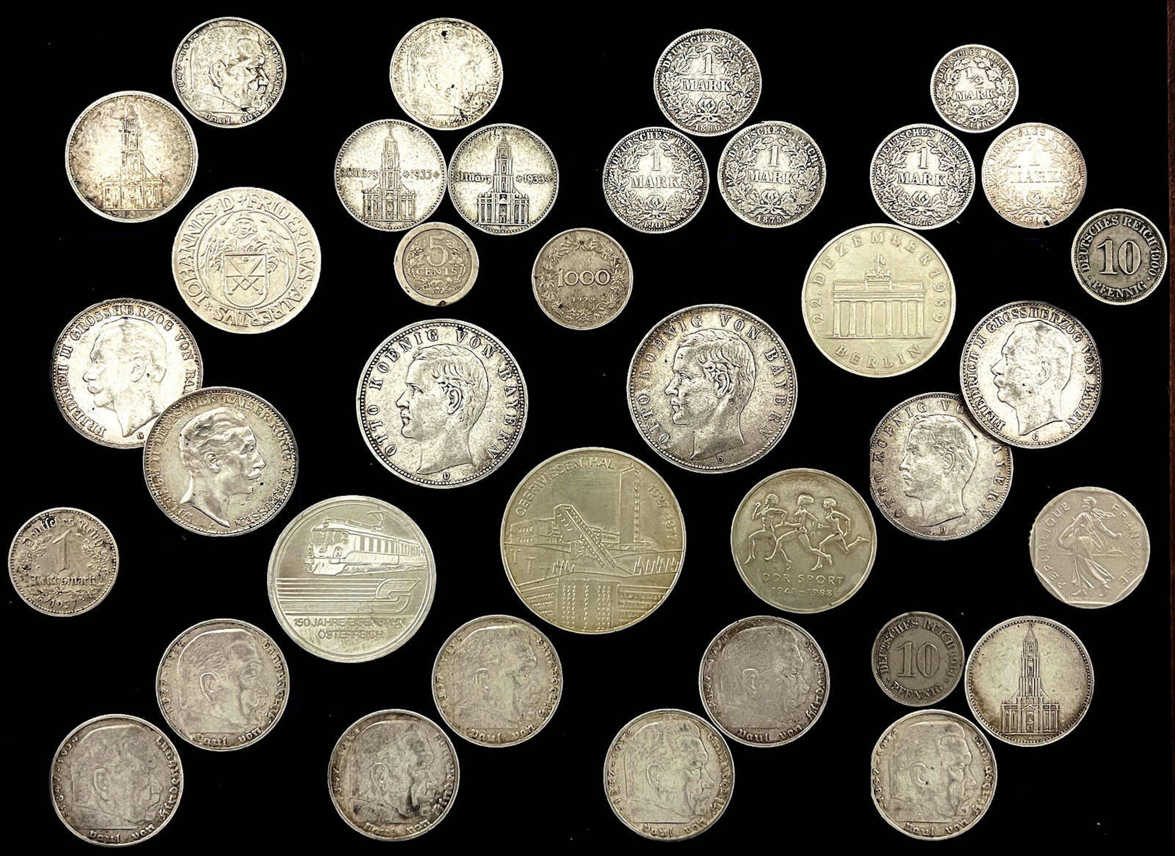 LOTS, Deutsche Münzen ab 1871