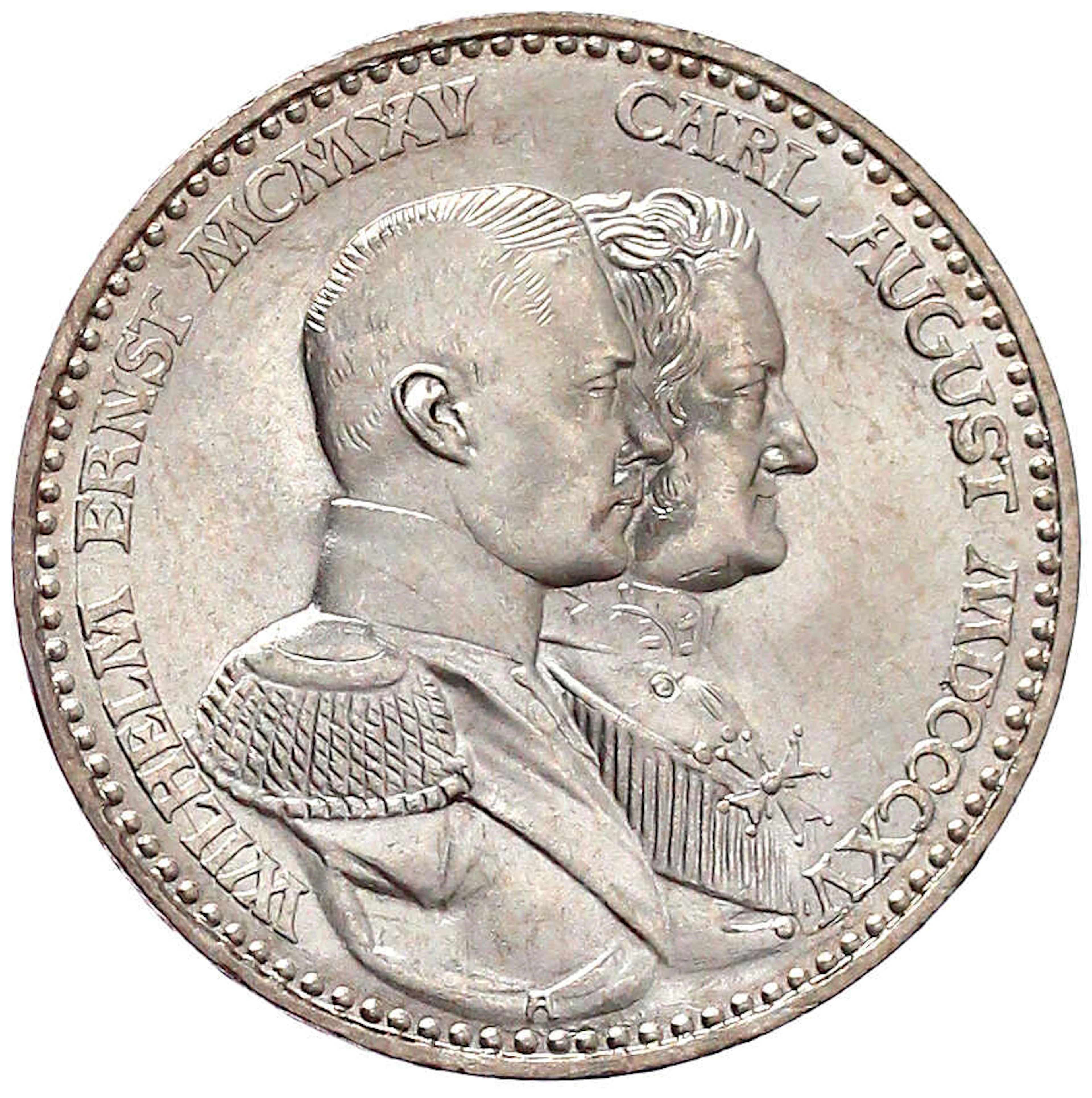 Reichssilbermünzen J. 19-178, Sachsen-Weimar-Eisenach, Wilhelm Ernst, 1901-1918