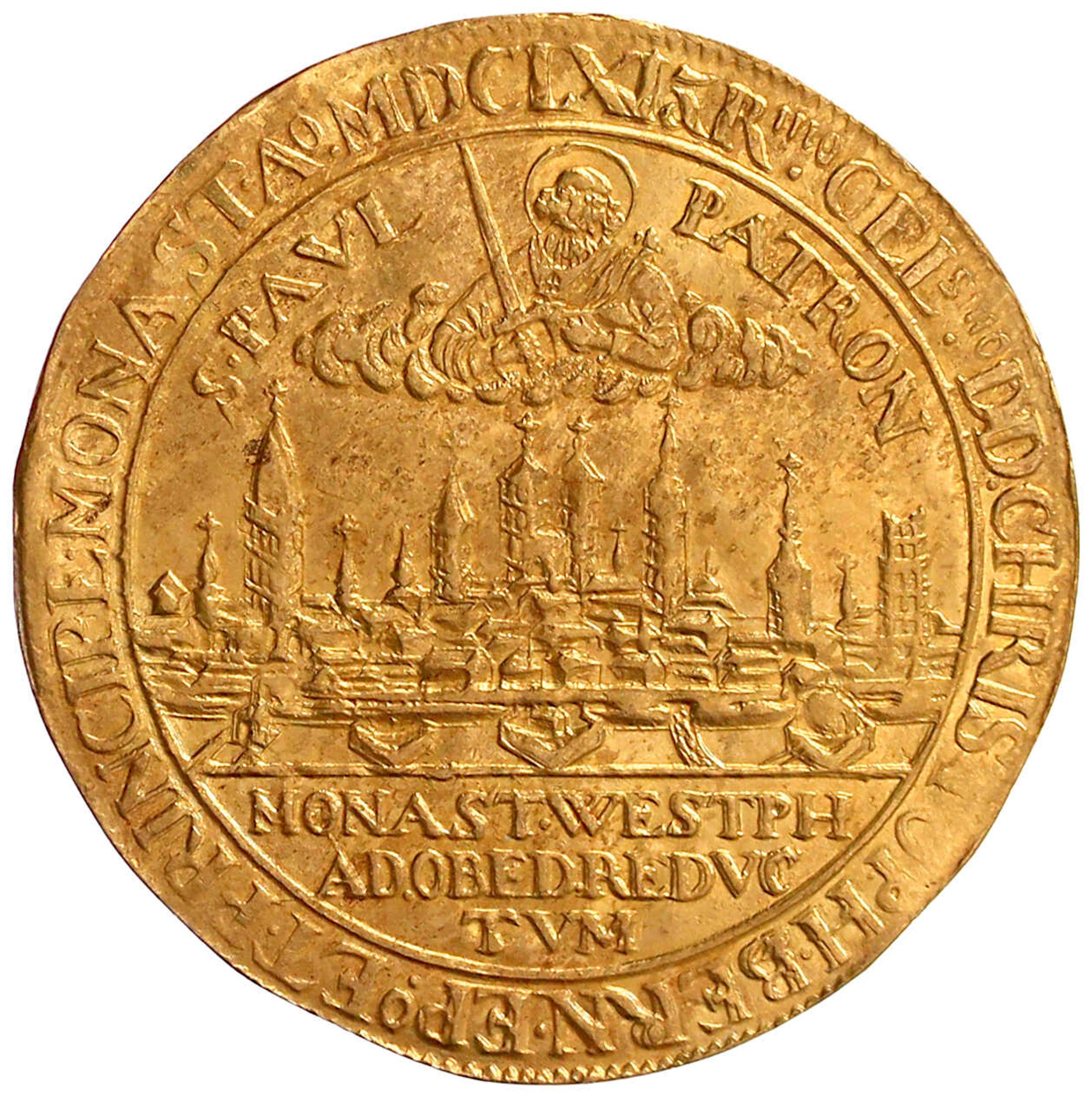 Altdeutsche Goldmünzen und -medaillen, Münster-Bistum, Christoph Bernhard