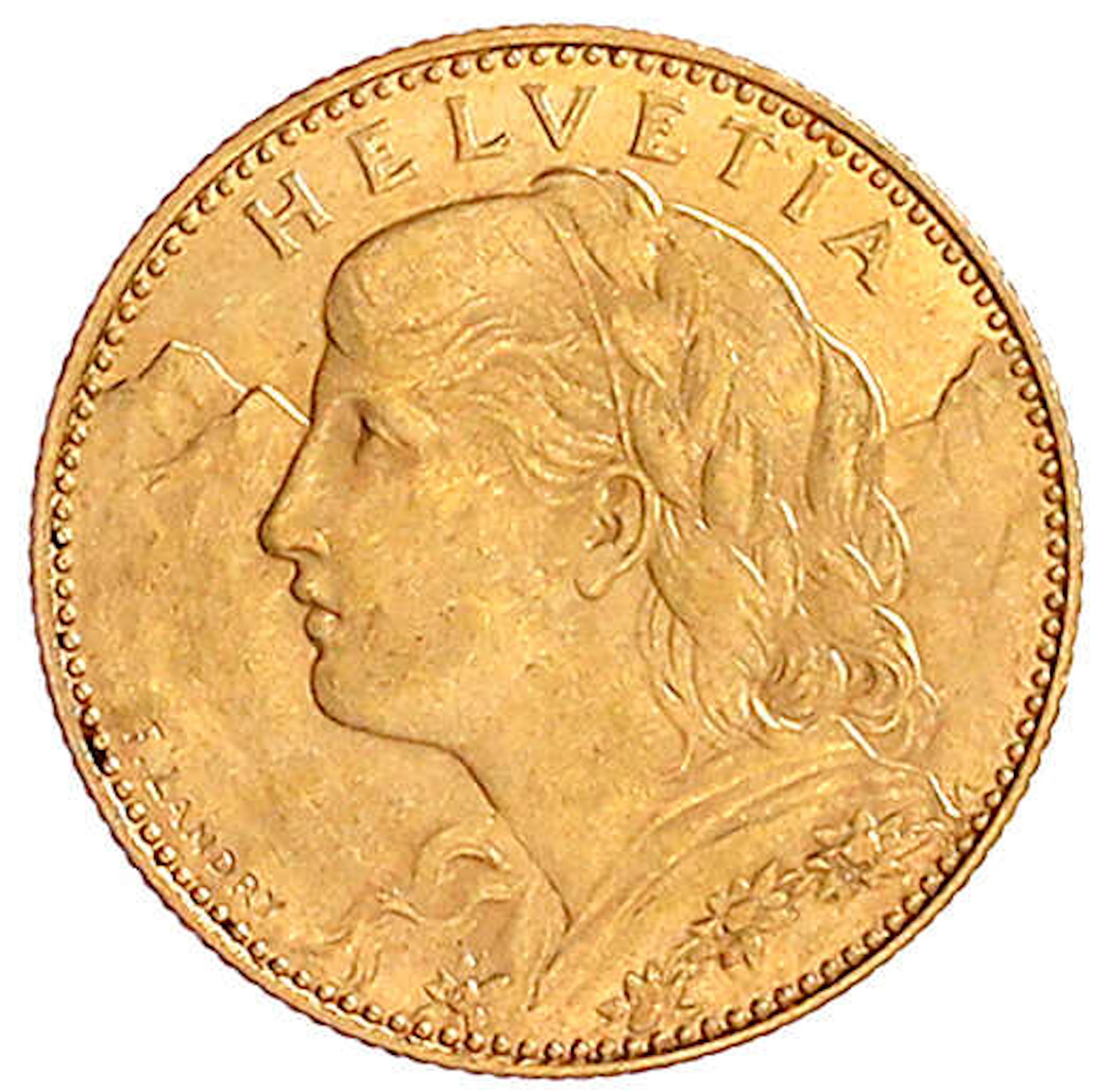 Ausländische Goldmünzen und -medaillen, Schweiz, Eidgenossenschaft, seit 1850