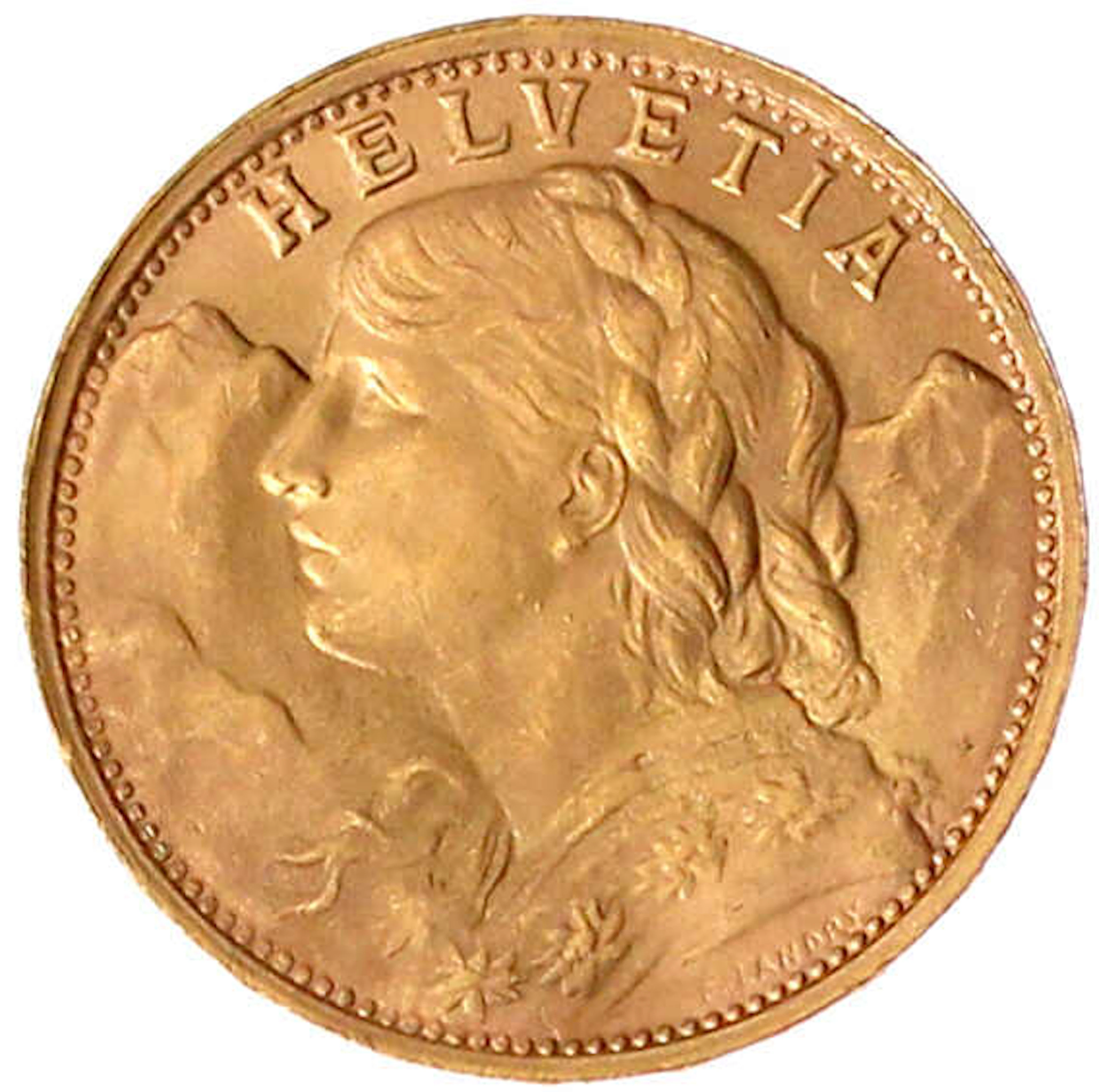 Ausländische Goldmünzen und -medaillen, Schweiz, Eidgenossenschaft, seit 1850