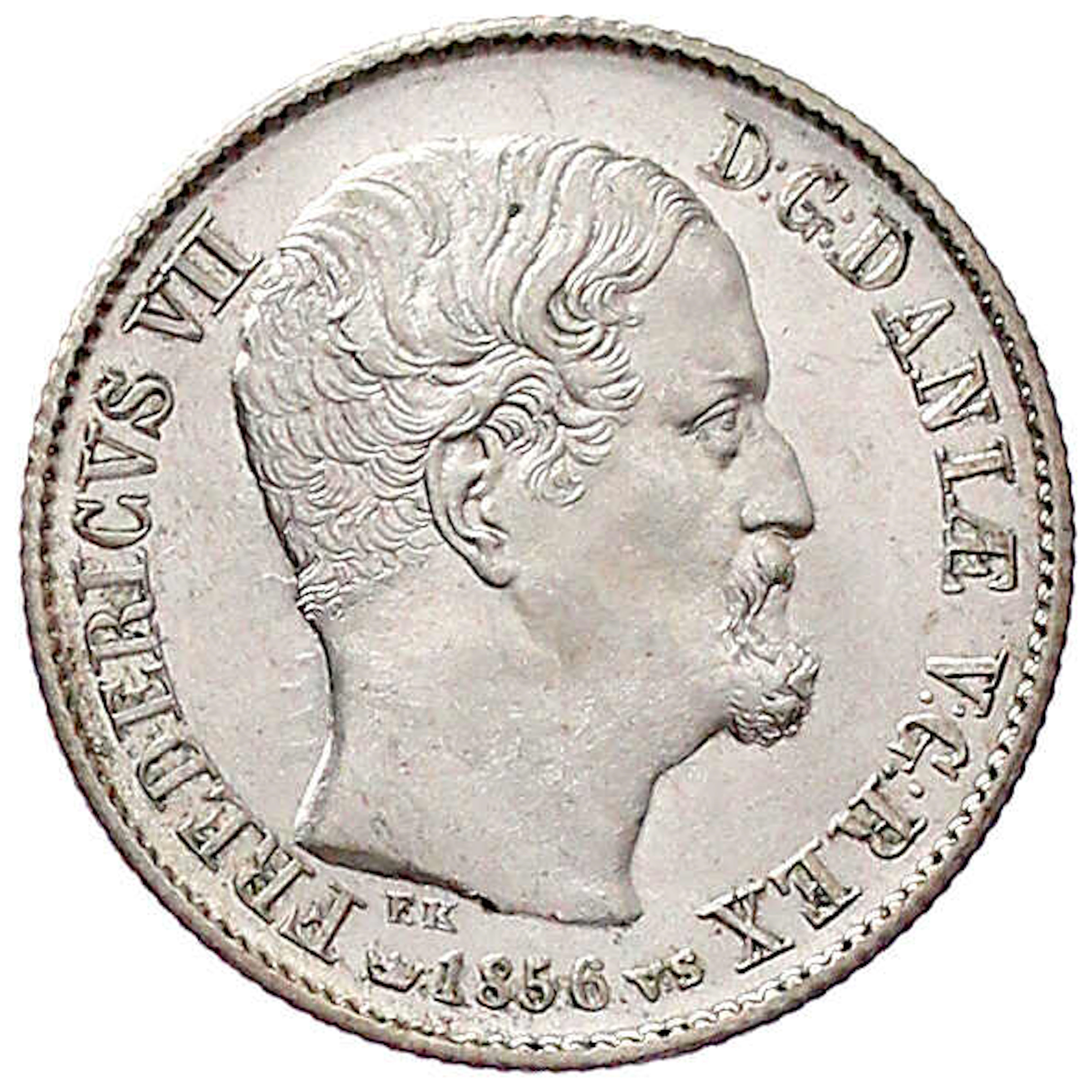 Ausländische Münzen und Medaillen, Dänemark, Frederik VII., 1848-1863