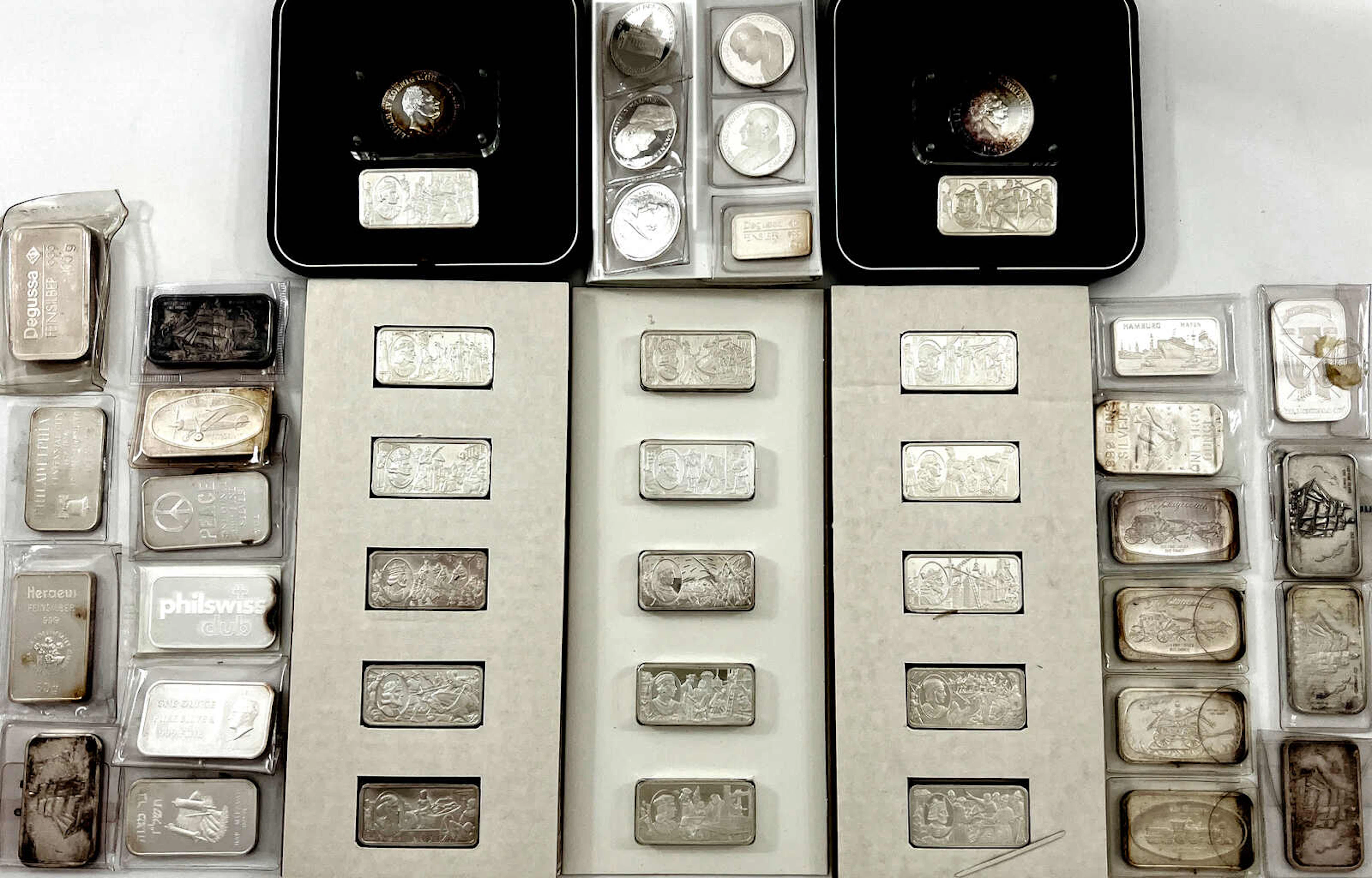 Silber in Barrenform