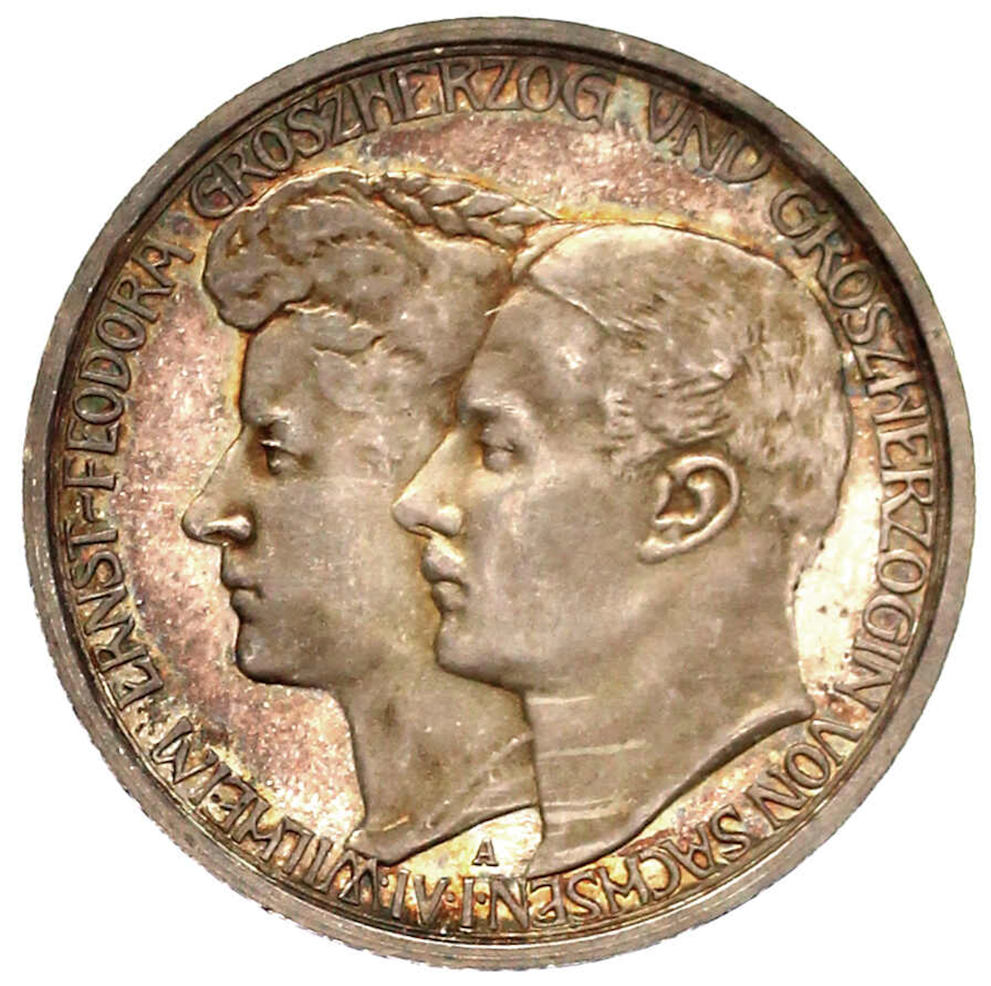 Reichssilbermünzen J. 19-178, Sachsen-Weimar-Eisenach, Wilhelm Ernst, 1901-1918